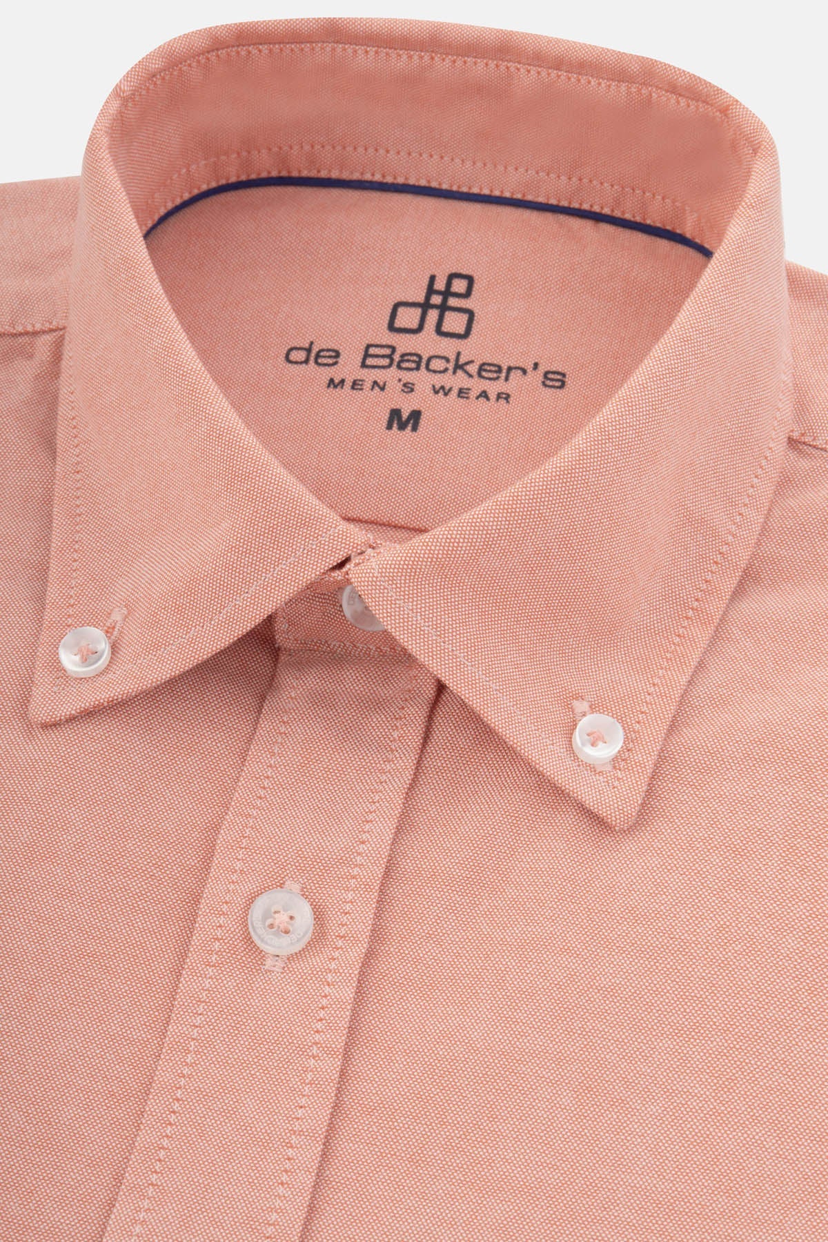 Oxford Melon Pink Casual Shirt - 2