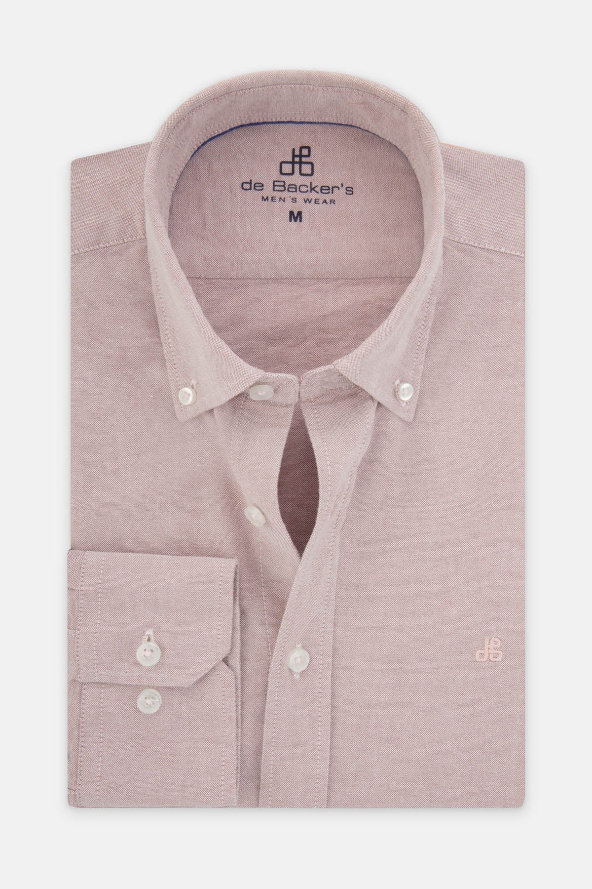 Oxford Pale Dogwood Light Pink Casual Shirt - 1