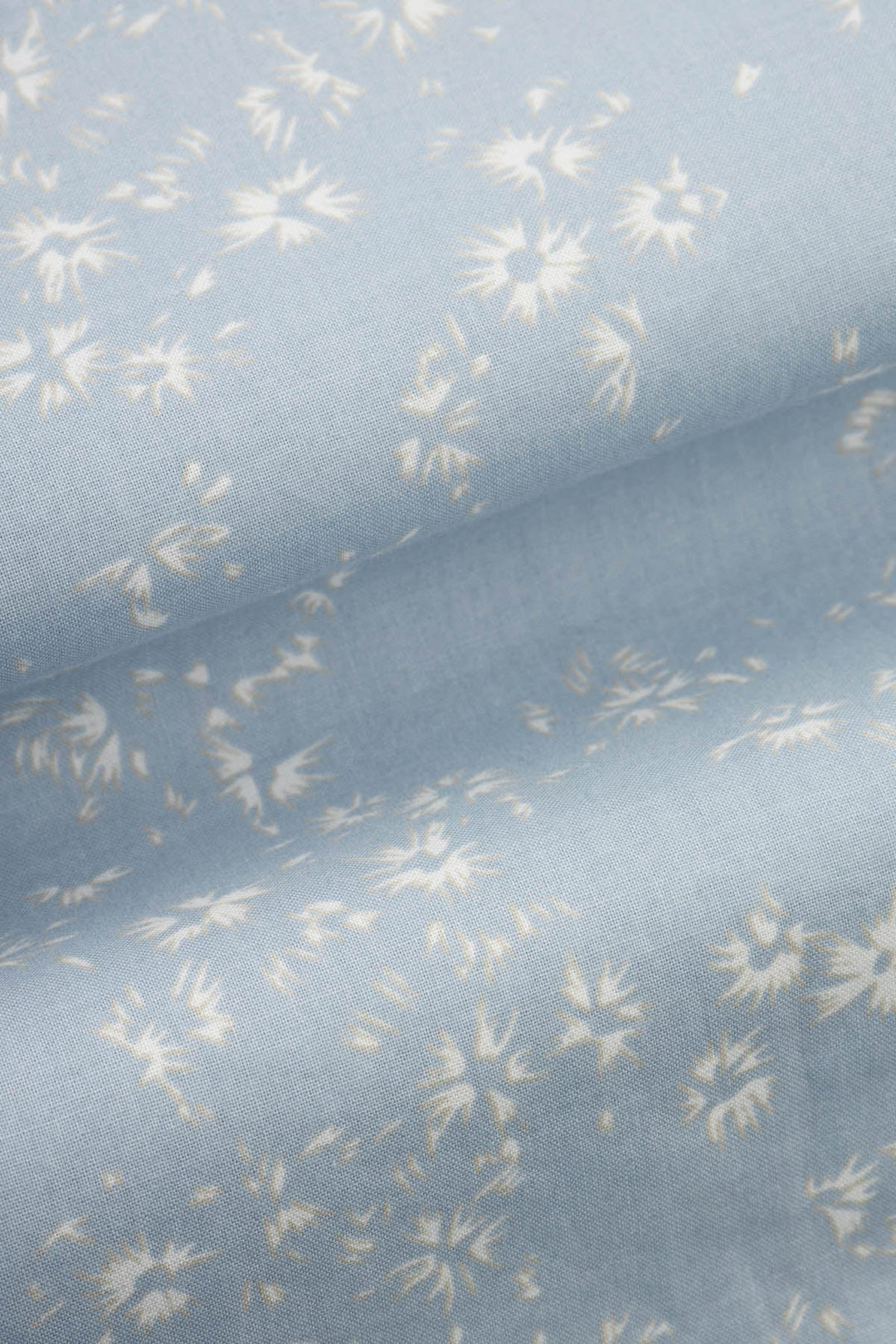 Printed Light Blue Casual Shirt - 4