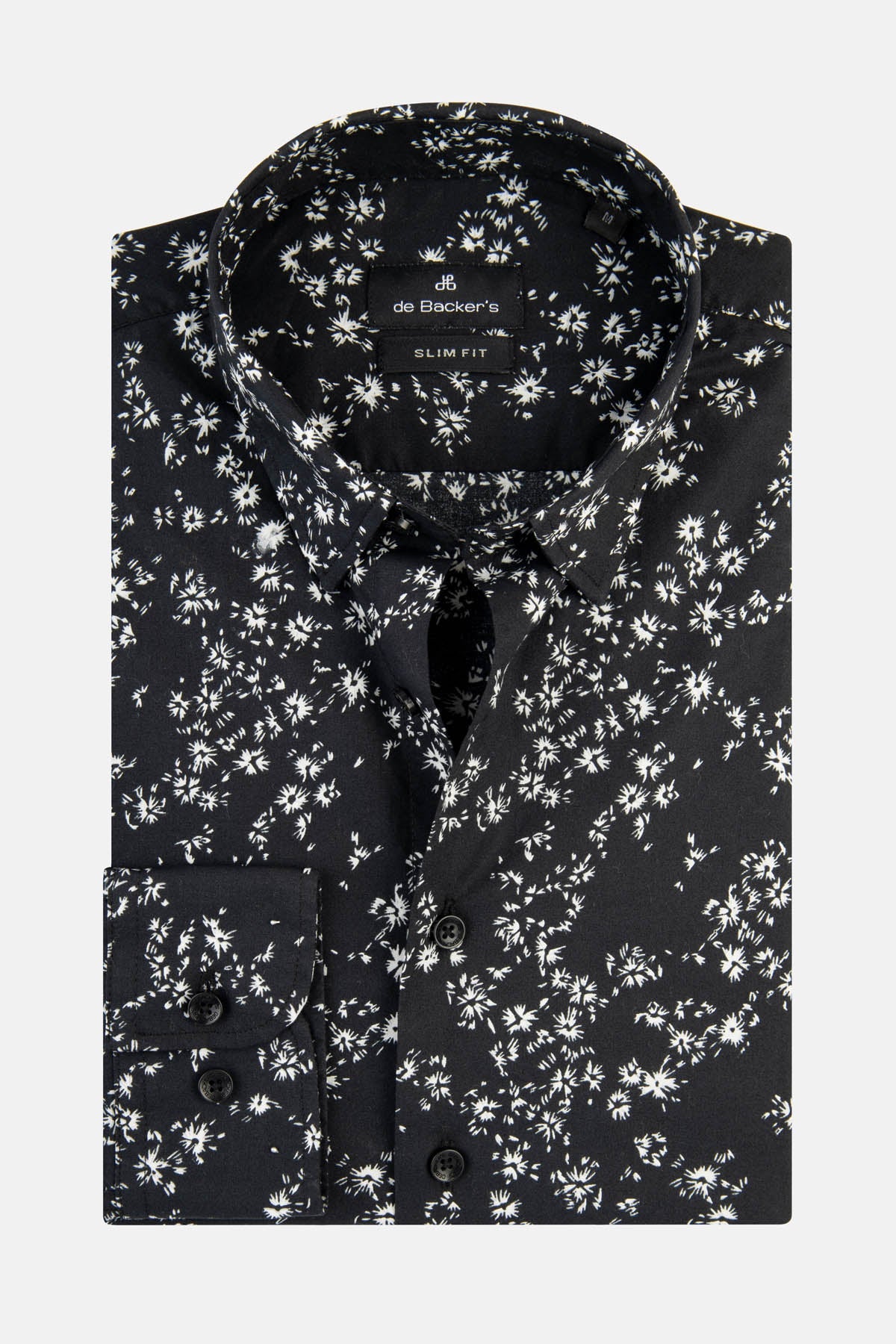 Printed Black Casual Shirt