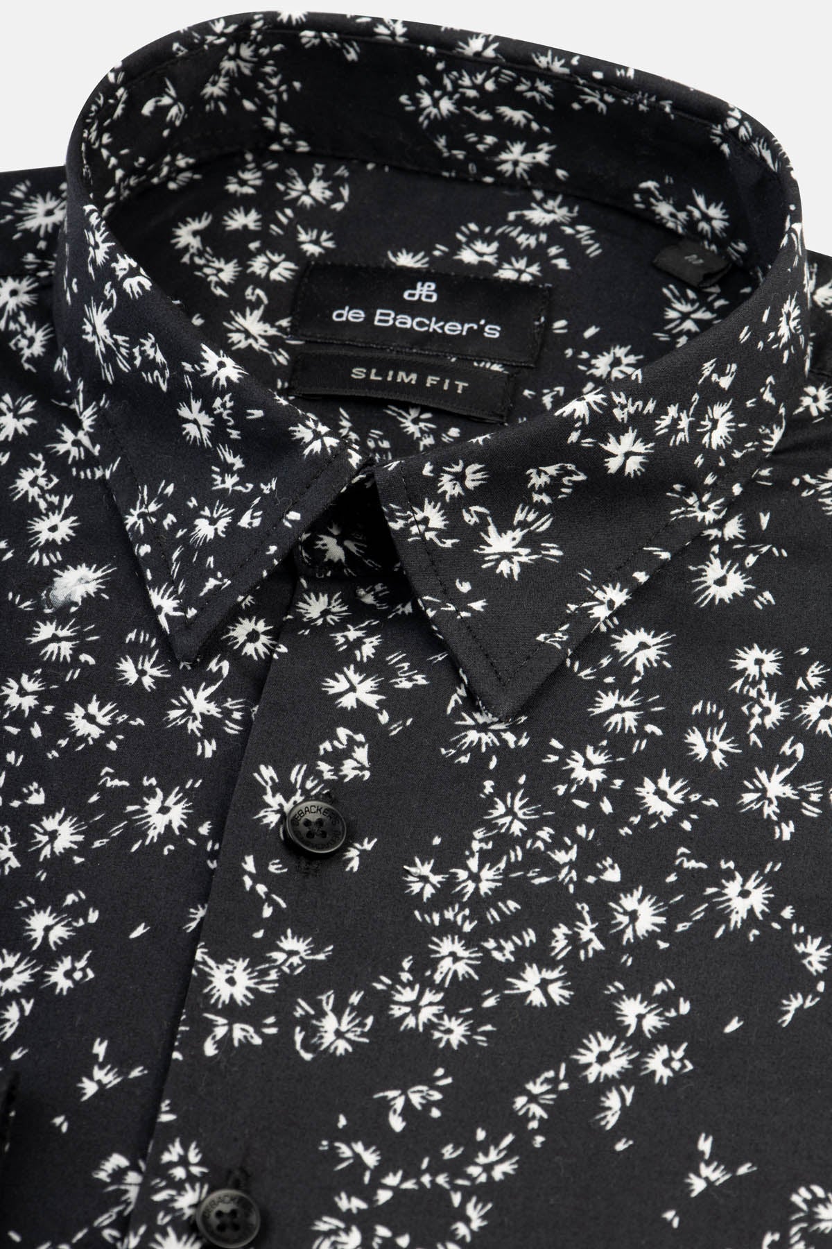 Printed Black Casual Shirt