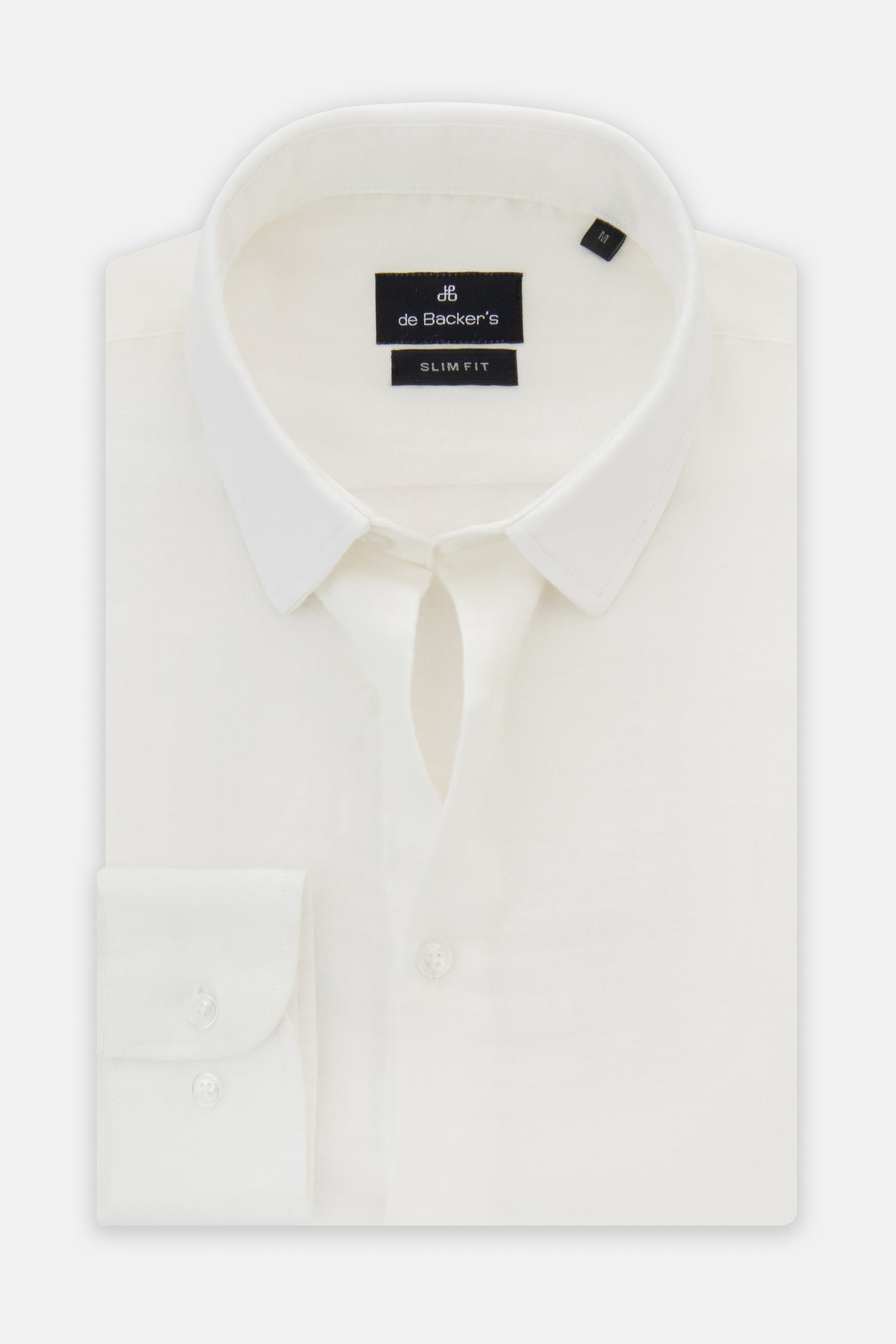 Birdseye Off-White Casual Shirt