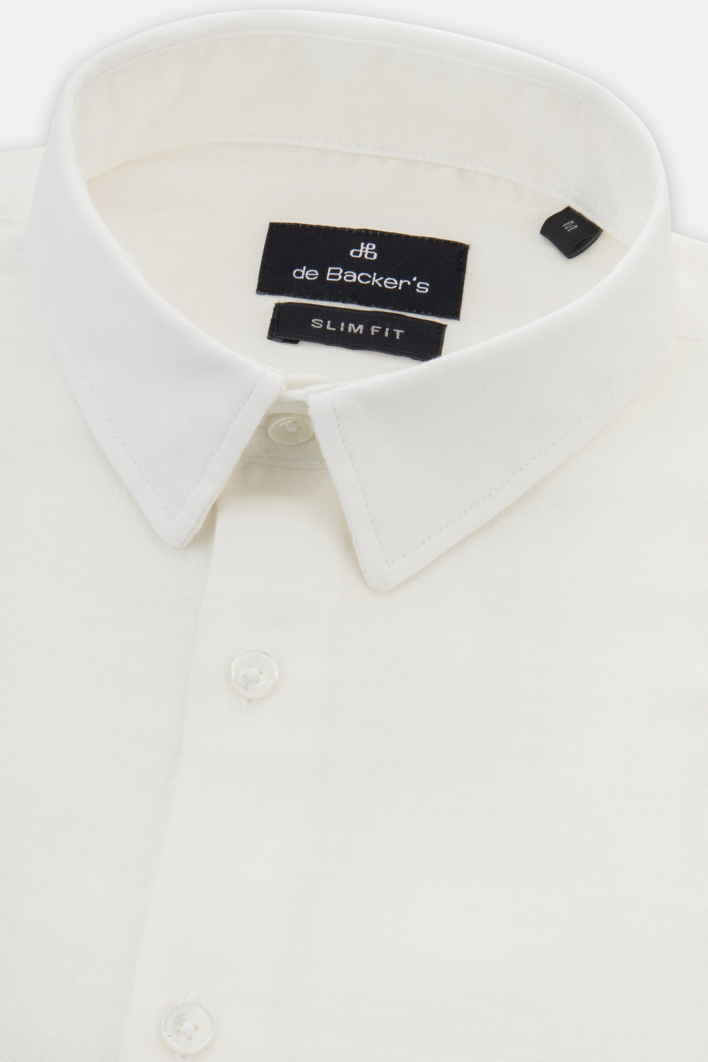 Birdseye Off-White Casual Shirt