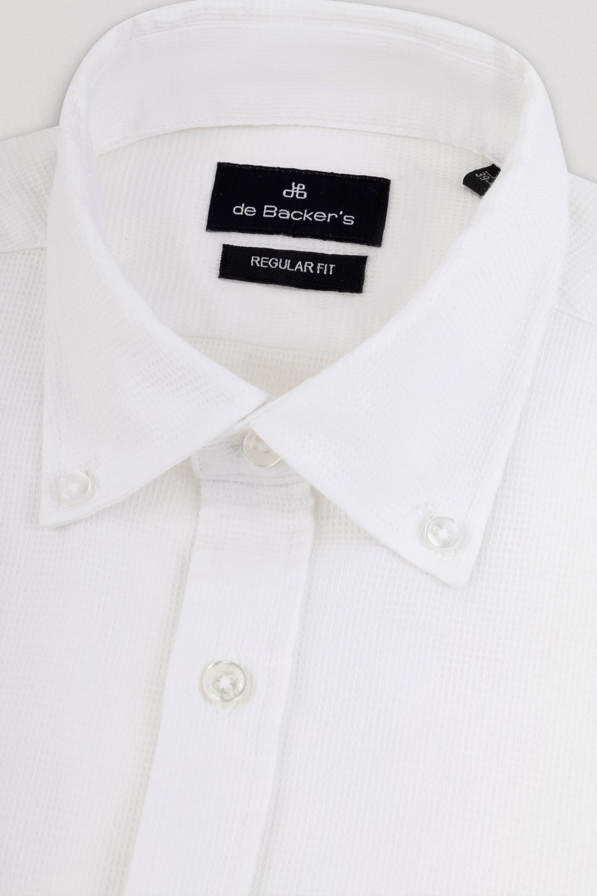 Solid White Casual Shirt