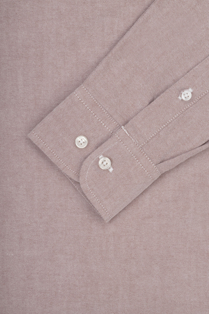 Oxford Rose Quartz Smart Casual Shirt - 3