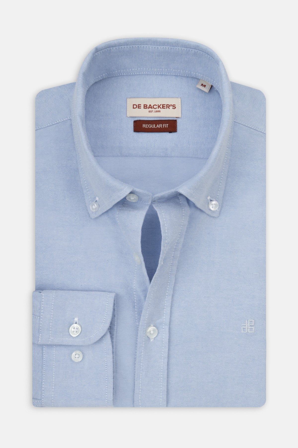 Oxford Light Blue Smart Casual Shirt - 1