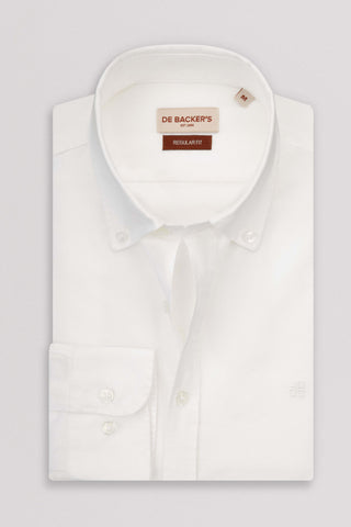 Oxford White Casual Shirt