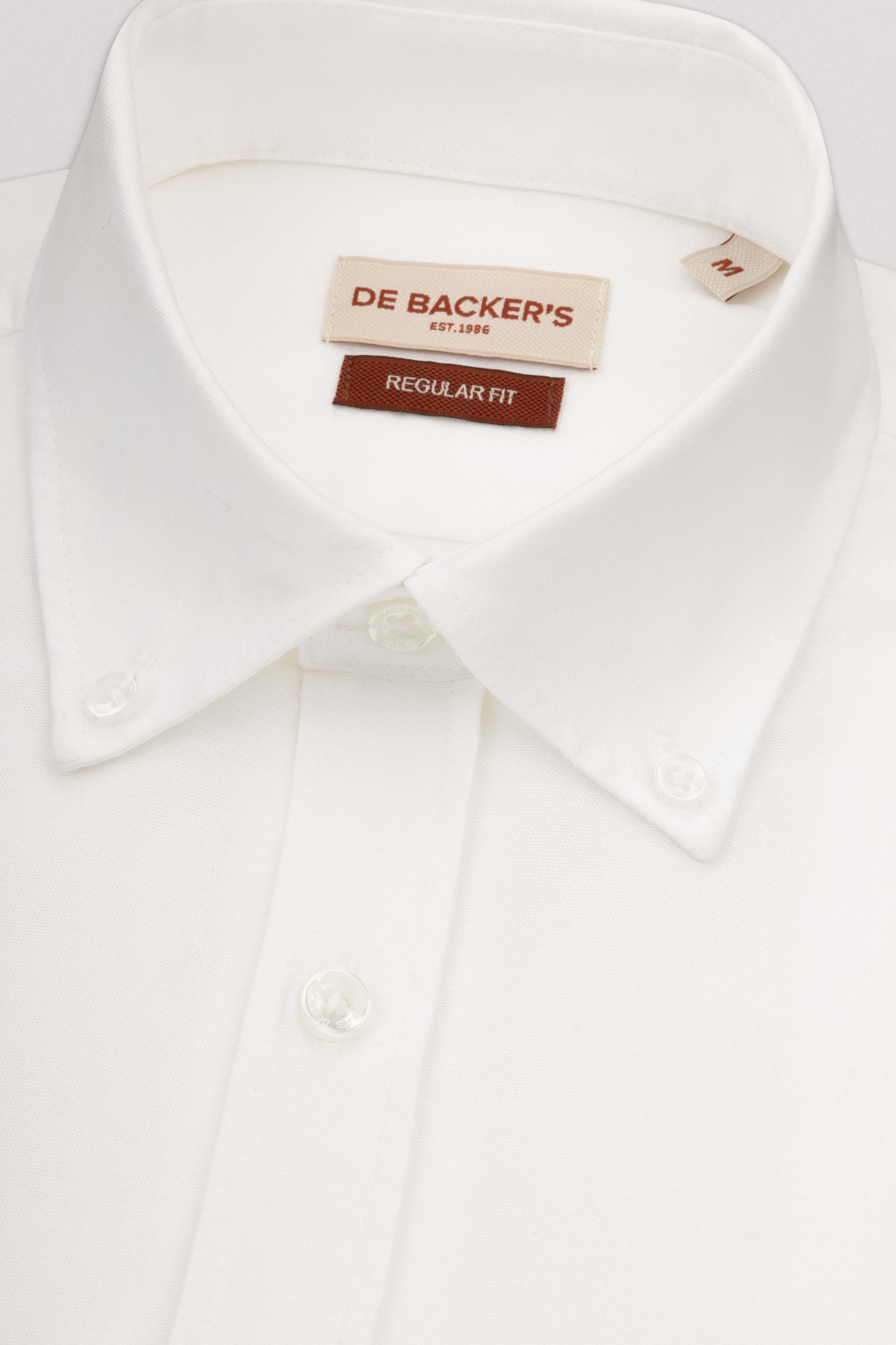 Oxford White Smart Casual Shirt - 2