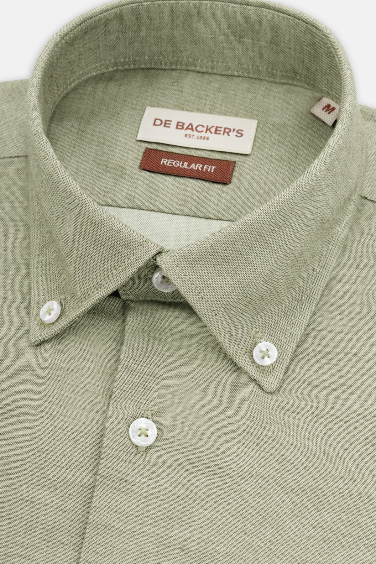 Solid Oxford Sage Green Casual Shirt