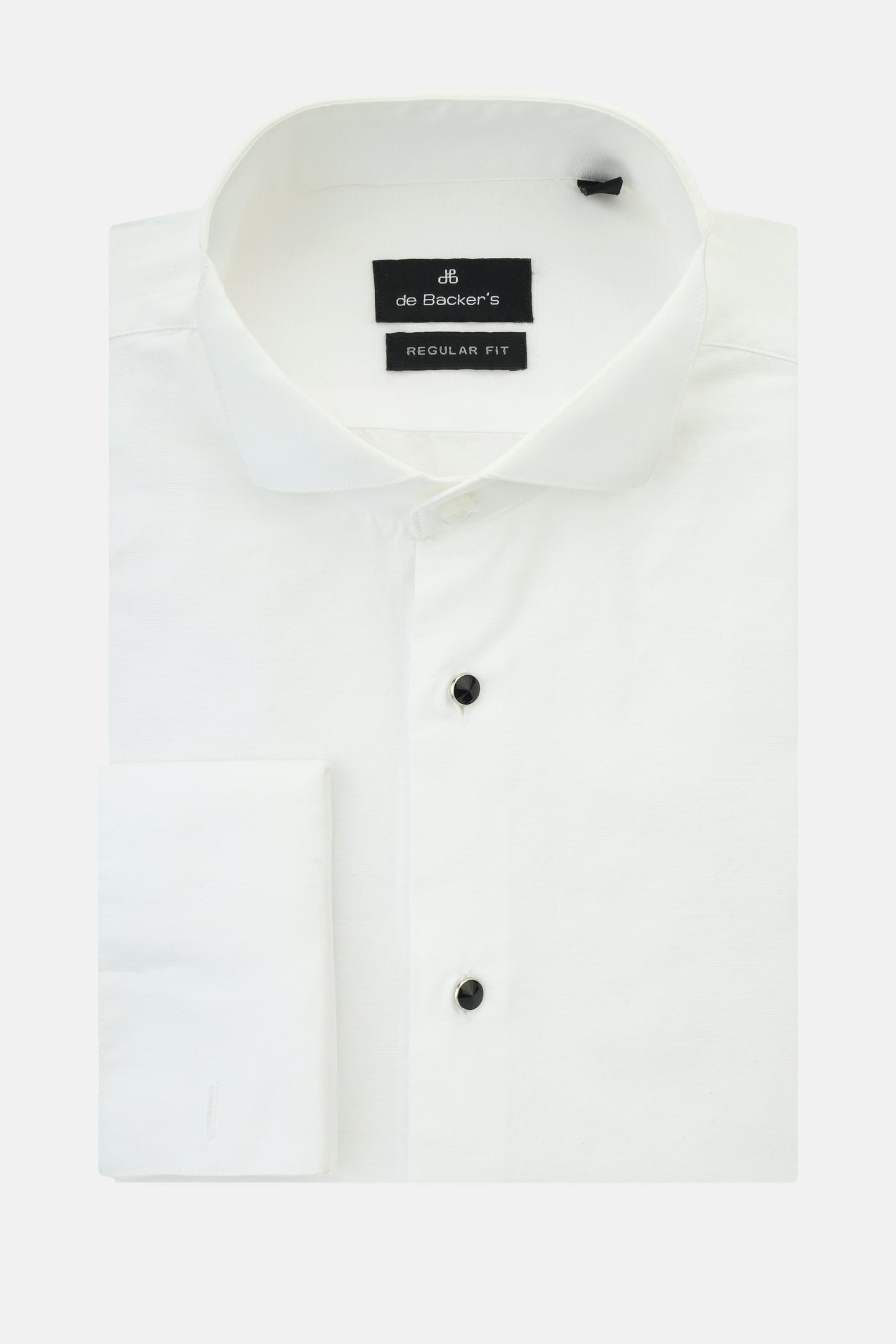 Solid Off White Wingtip Cotton Classic Shirt