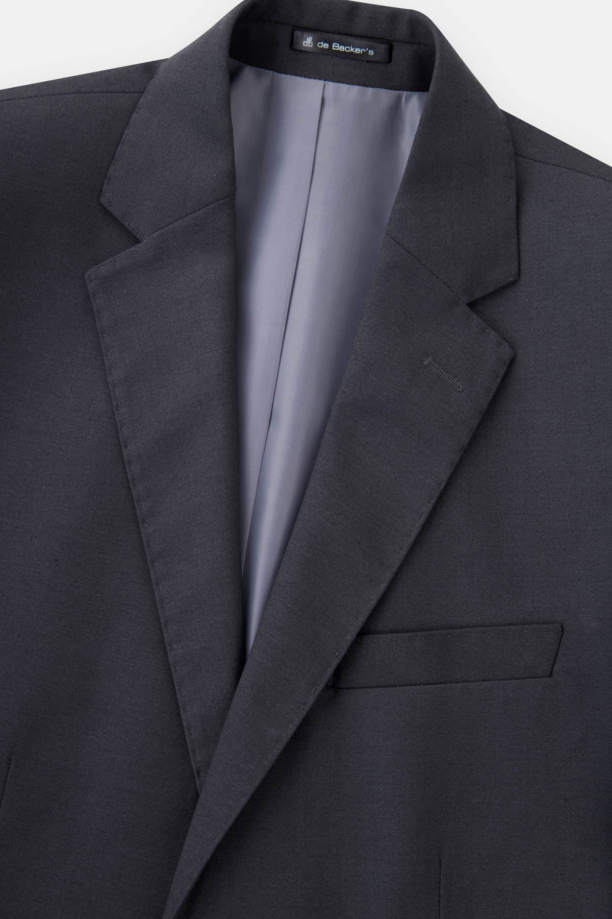 Twill Patterned Dark-Gray Bamboo Suite