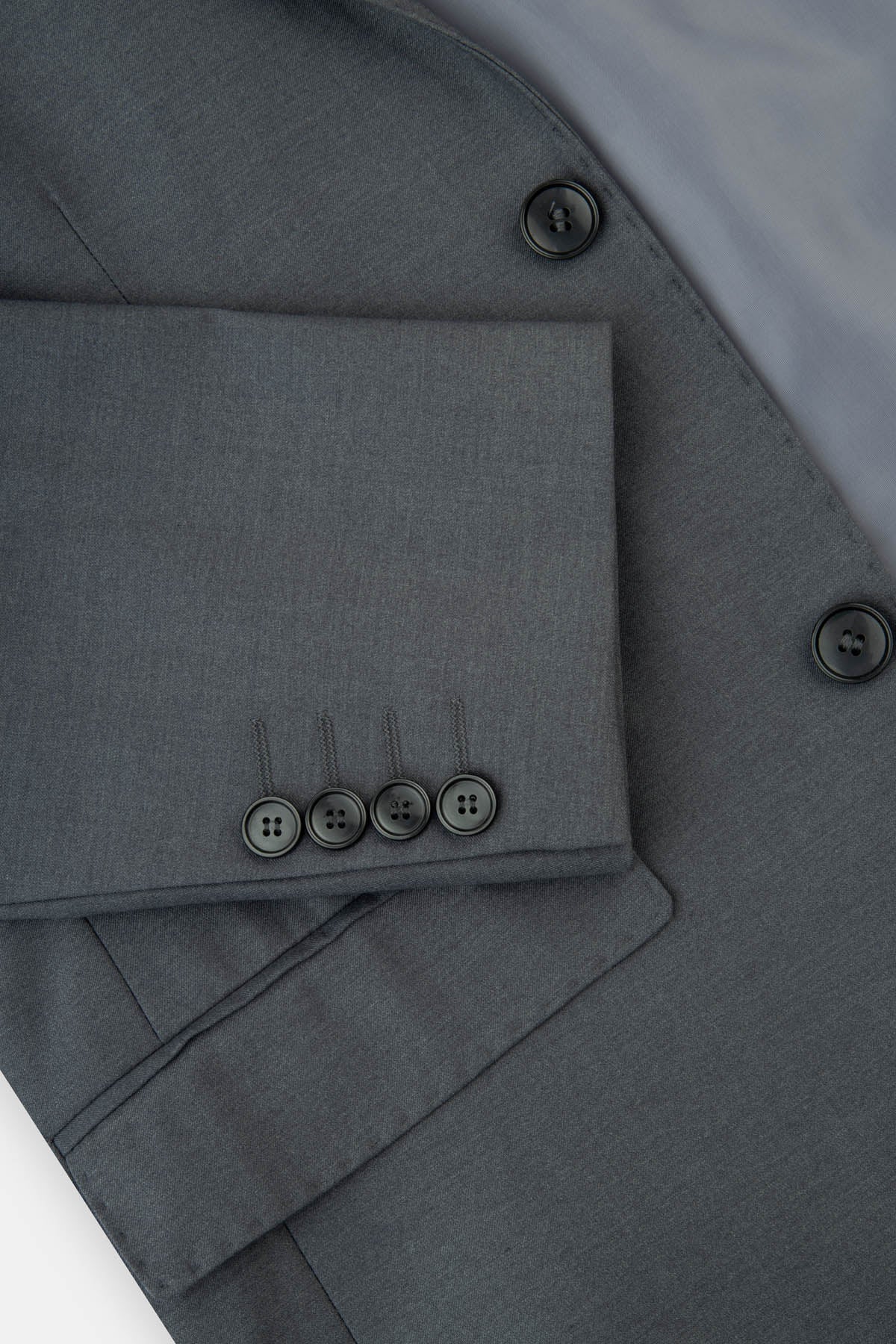 Twill Patterned Gray Bamboo Suite