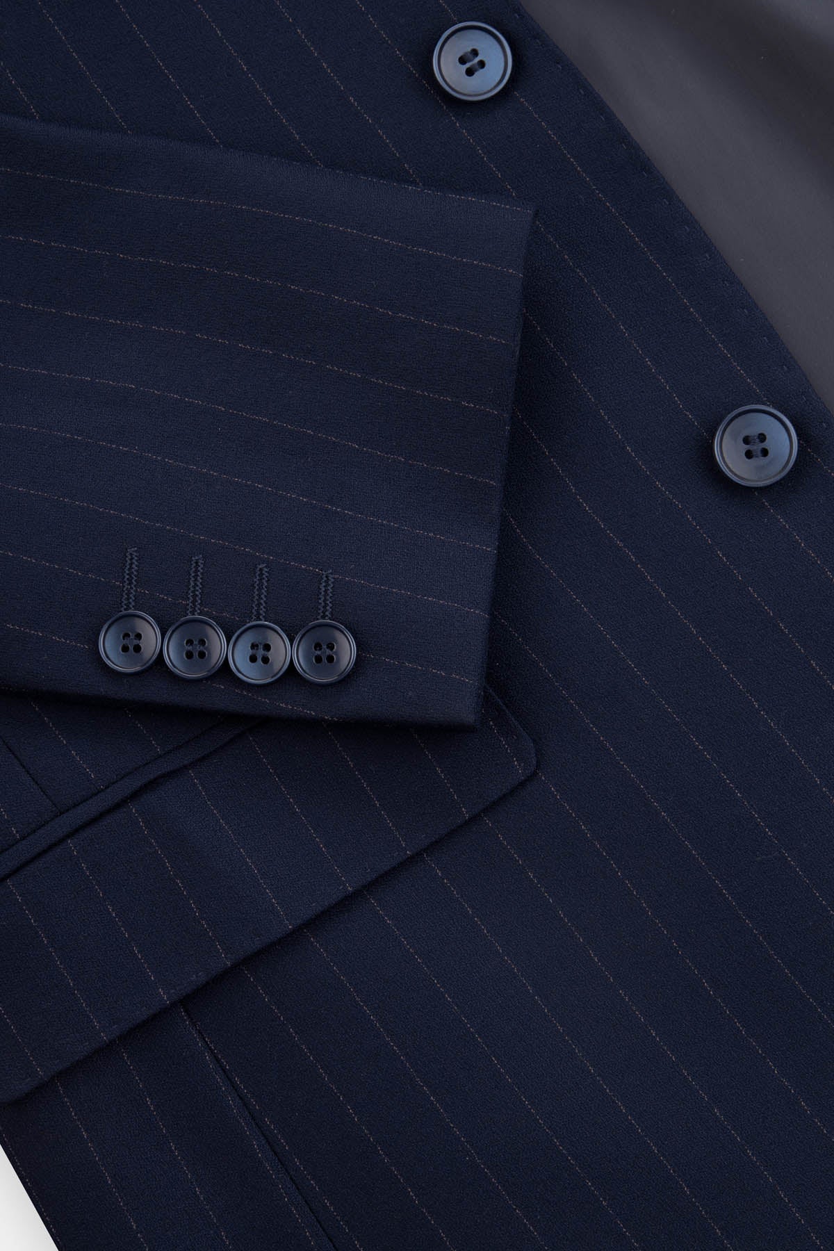 Striped Oxford Blue Suite