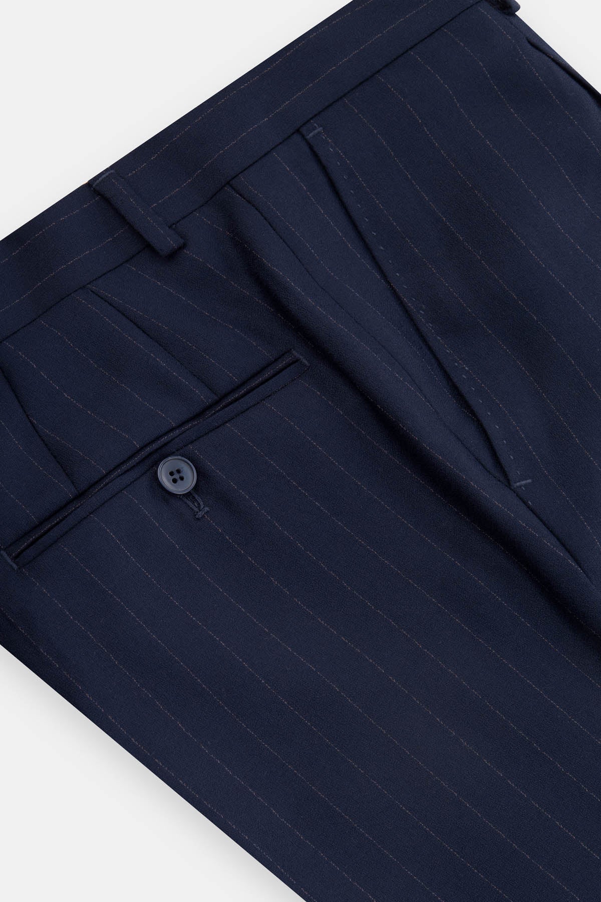 Striped Oxford Blue Suite