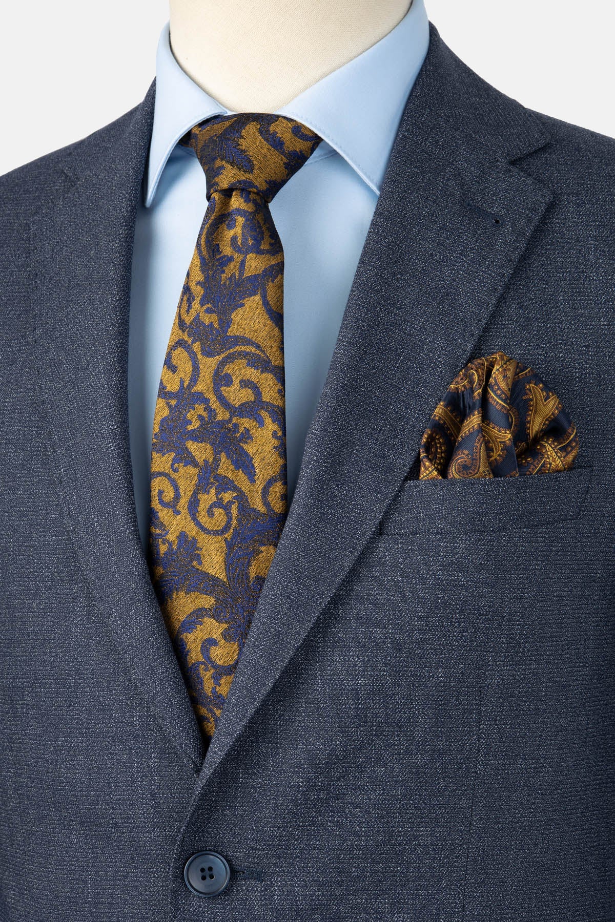 Jacquard Charcoal Gray Suite