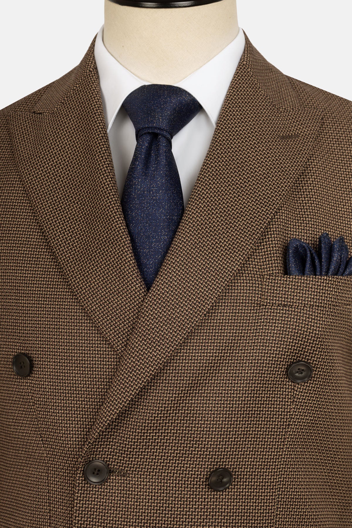 Jacquard Camel Suit