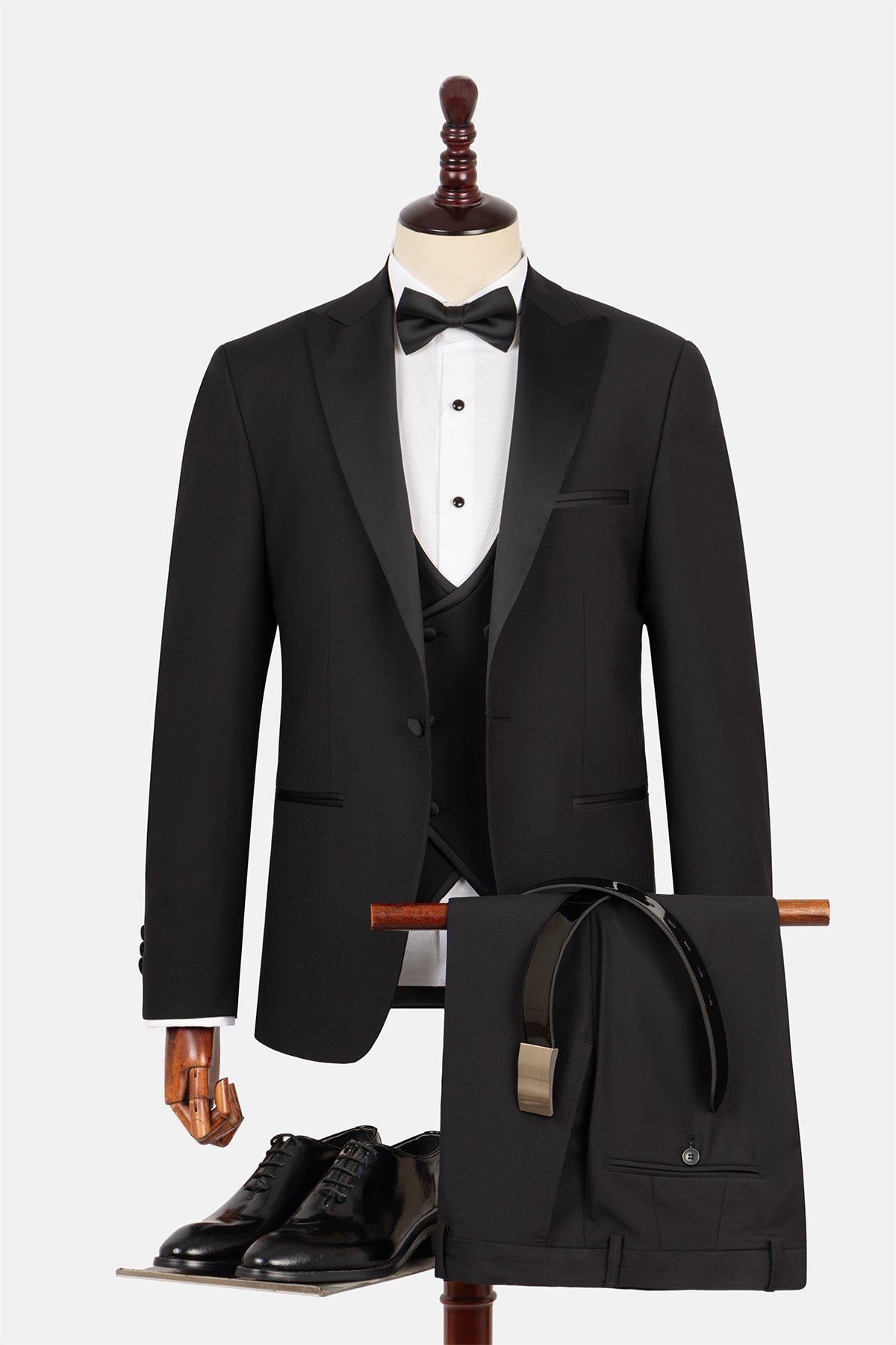 Solid Black Tuxedo - 1