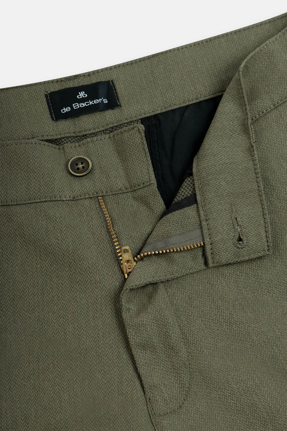 Olive Green Chino Pant - 2