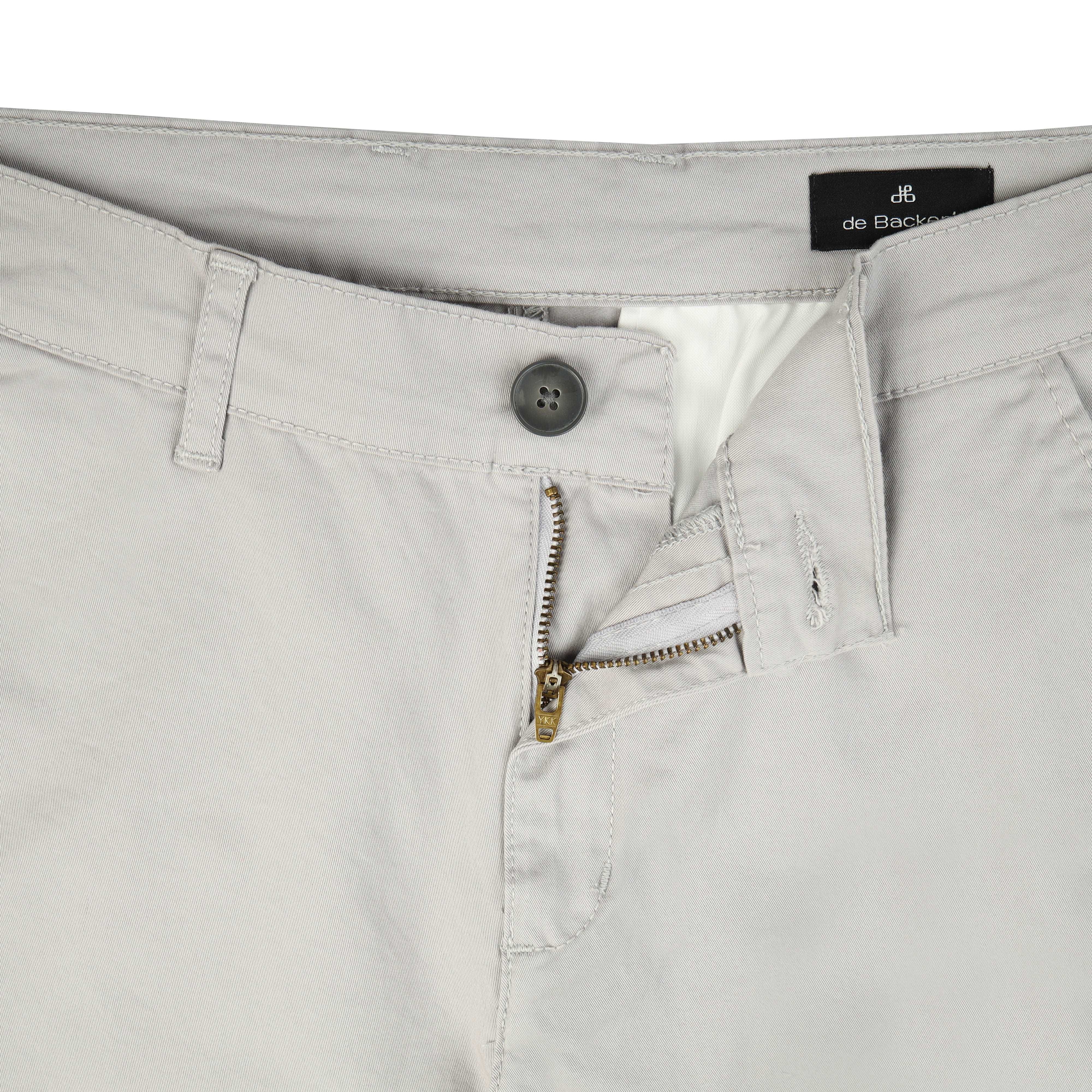 Chino Slim Gray Cotton Elastic Pant