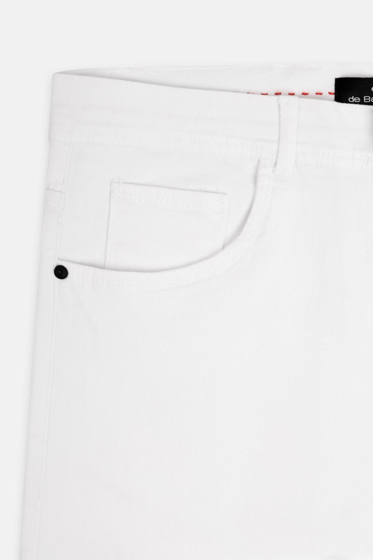 White dyed Jeans Pant - 3