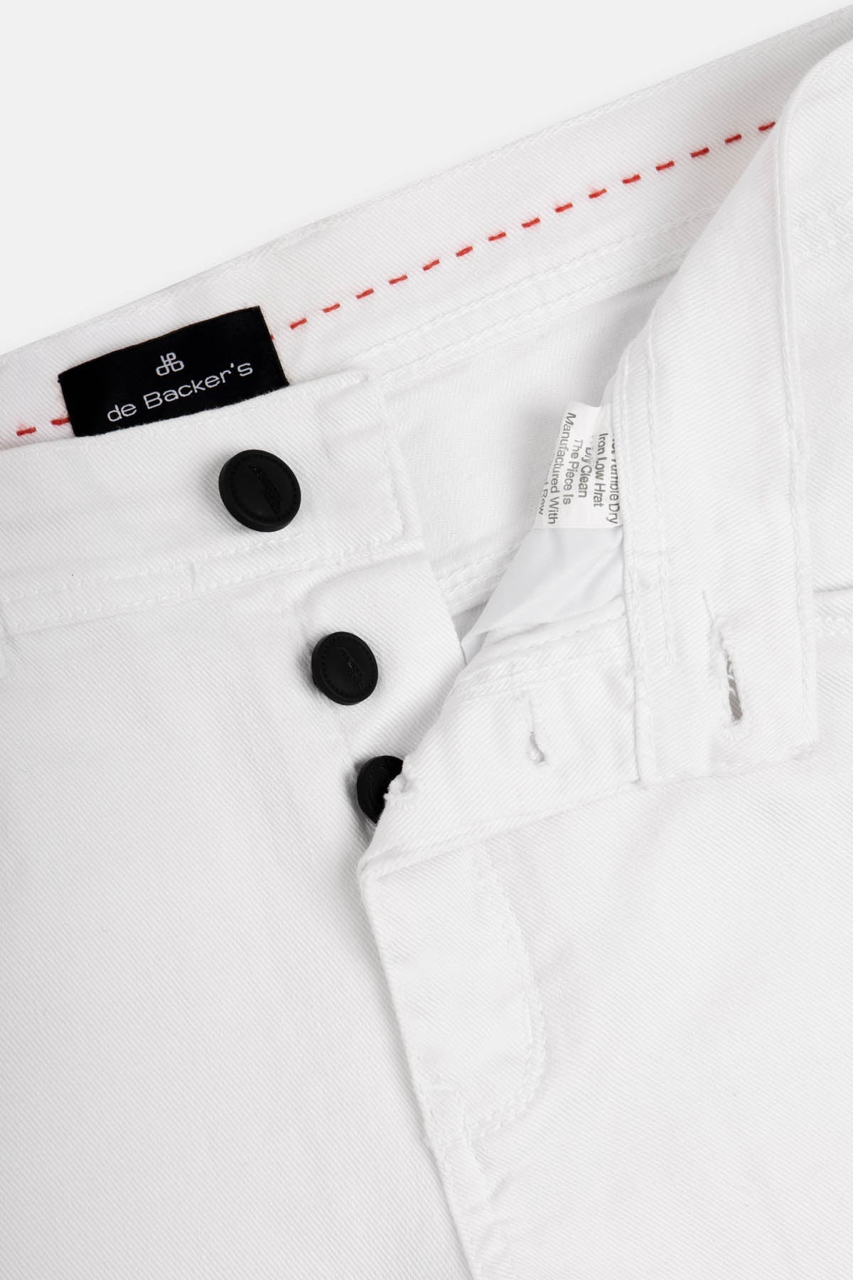 White dyed Jeans Pant - 2