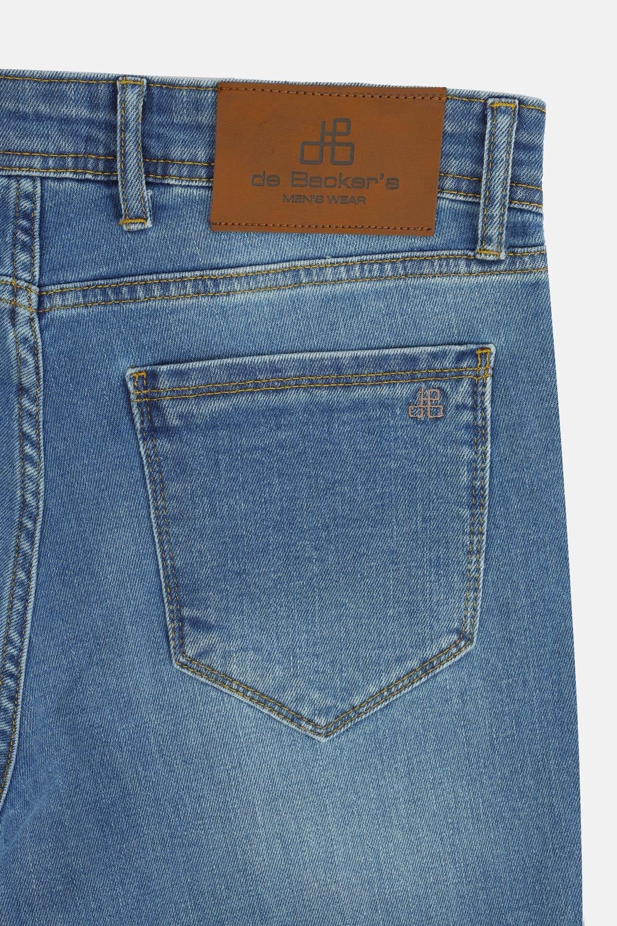 Solid  Slim Light Blue Jeans