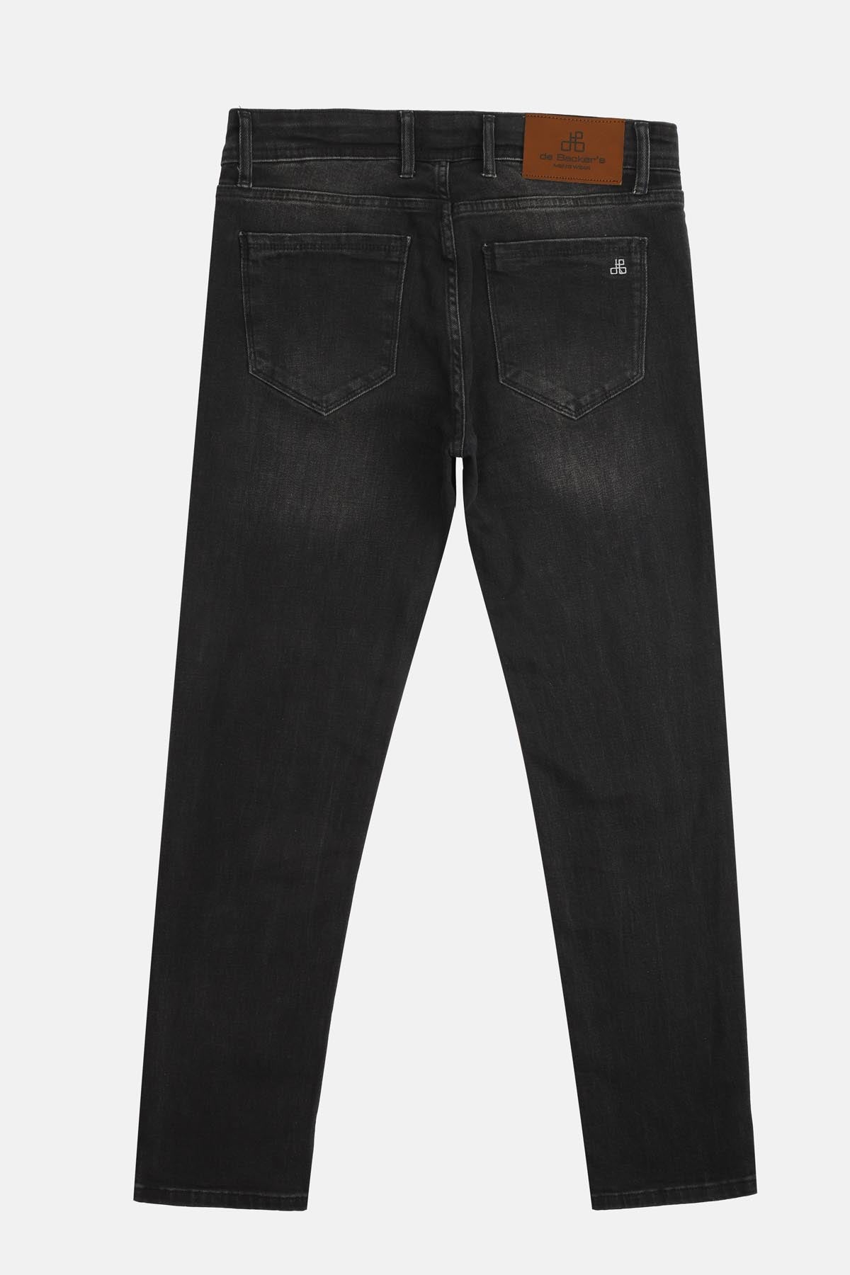 Solid Slim Black Jeans