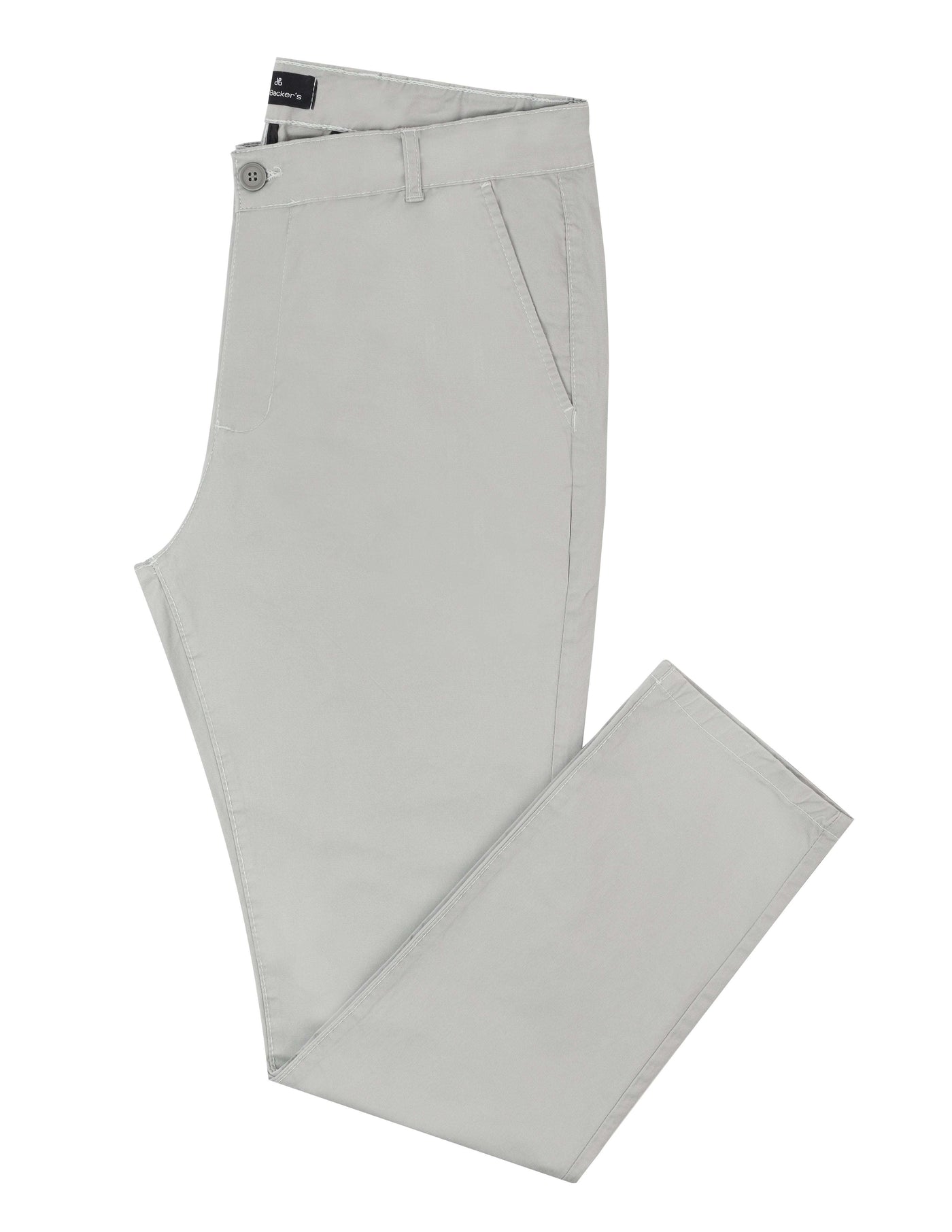 Chino Twill Cotton & Elastic Dun Gabardine Pant