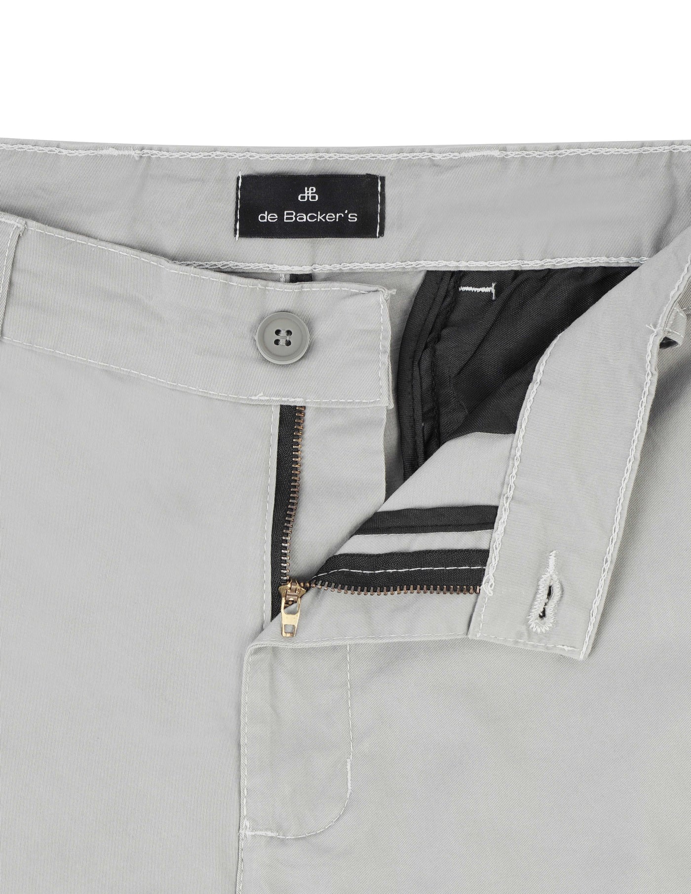 Chino Twill Cotton & Elastic Dun Gabardine Pant