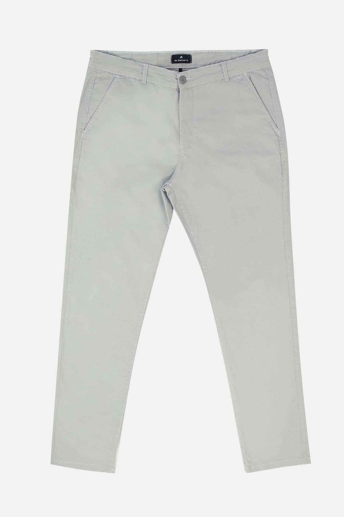 Chino Twill Cotton & Elastic Dun Gabardine Pant