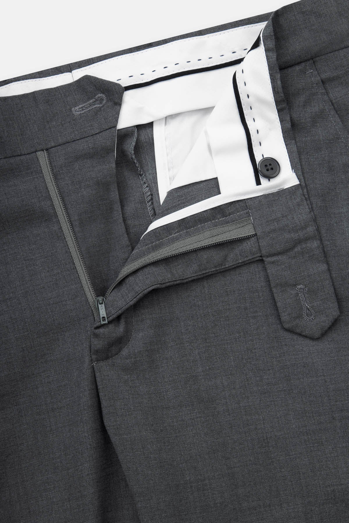 Twill Dark-Gray Classic Pant