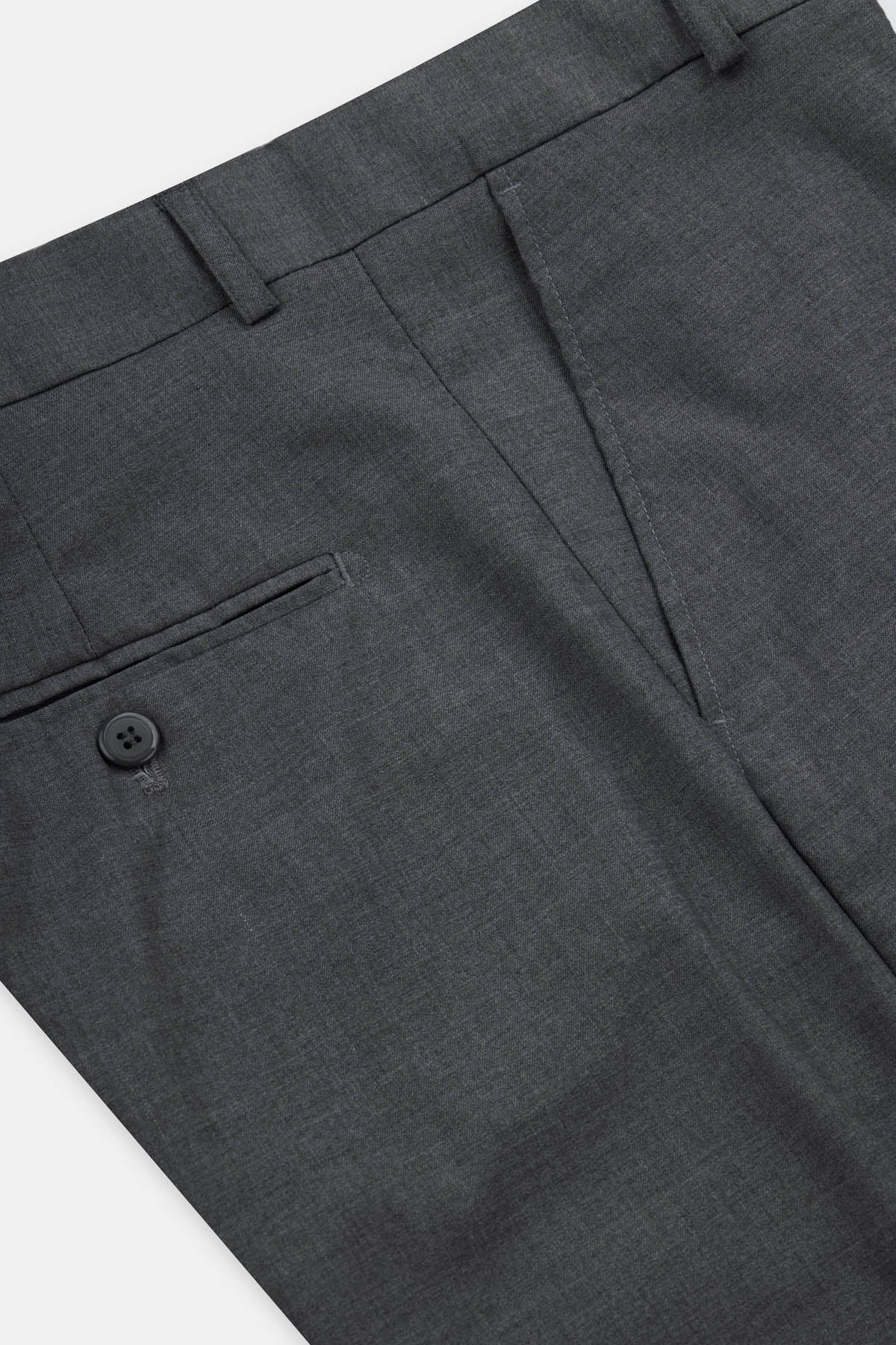 Twill Dark-Gray Classic Pant