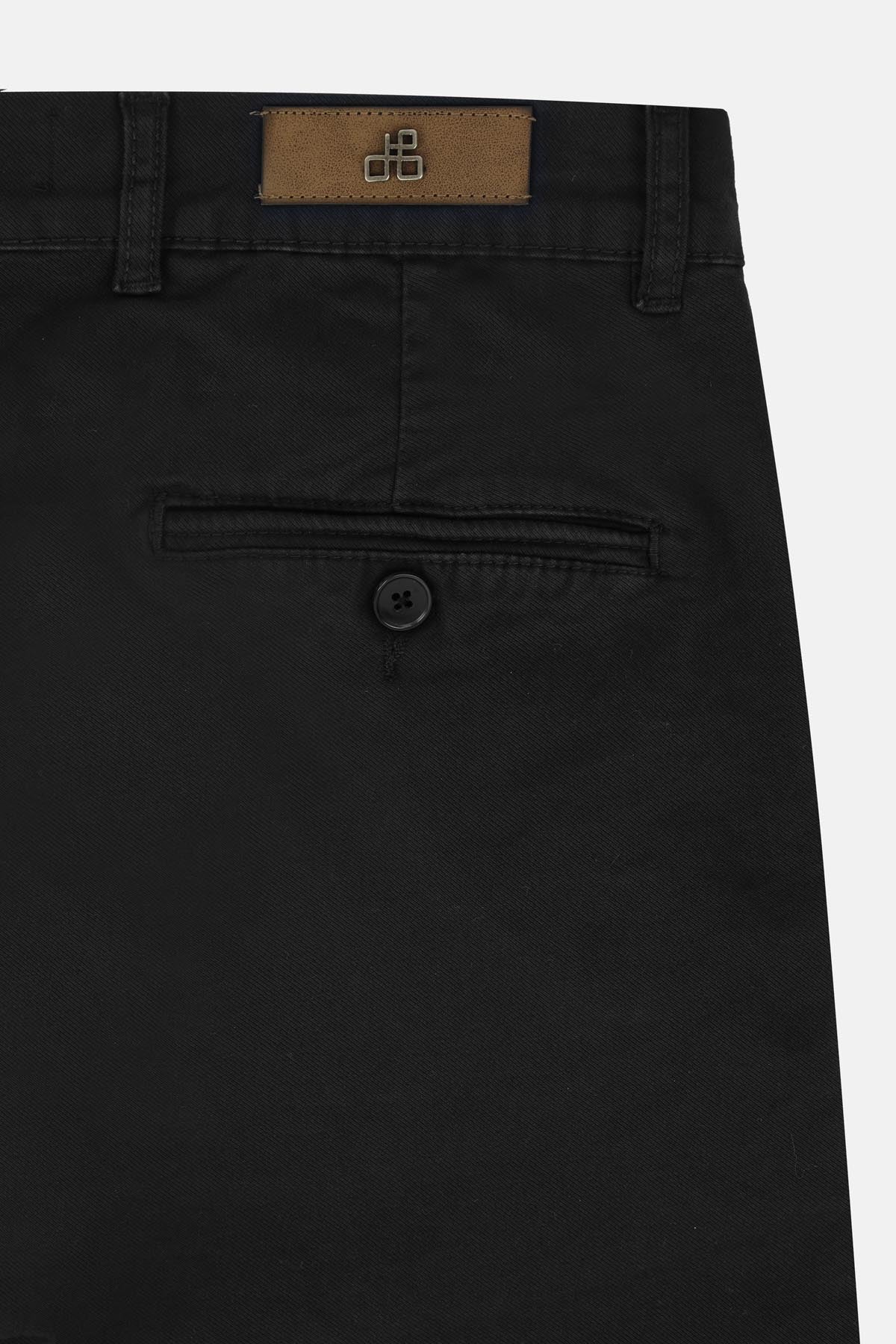 Chino Twill Black Slim  Pant