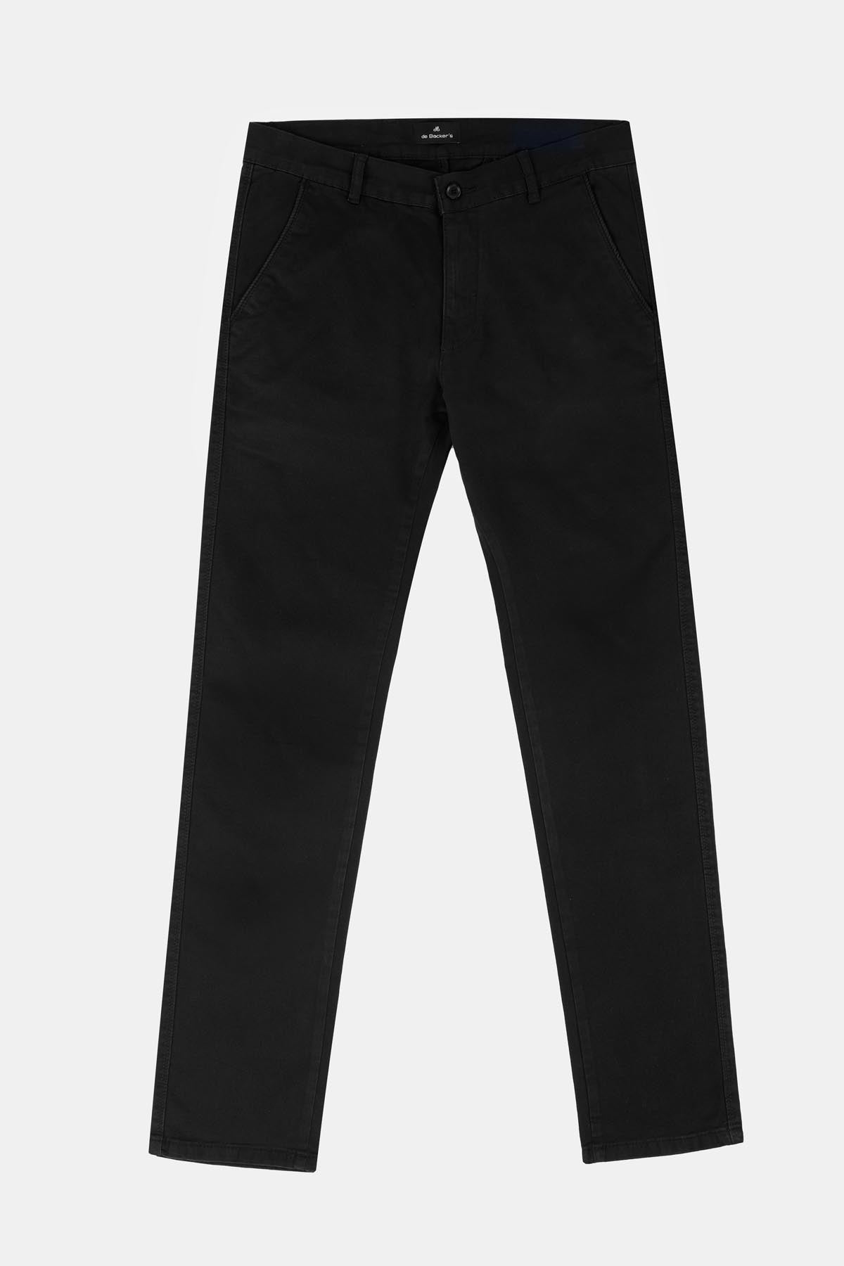 Chino Twill Black Slim  Pant