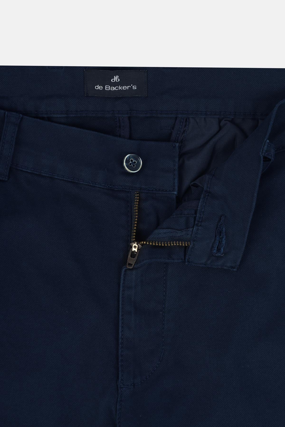 Chino Twill Oxford Blue Slim  Pant