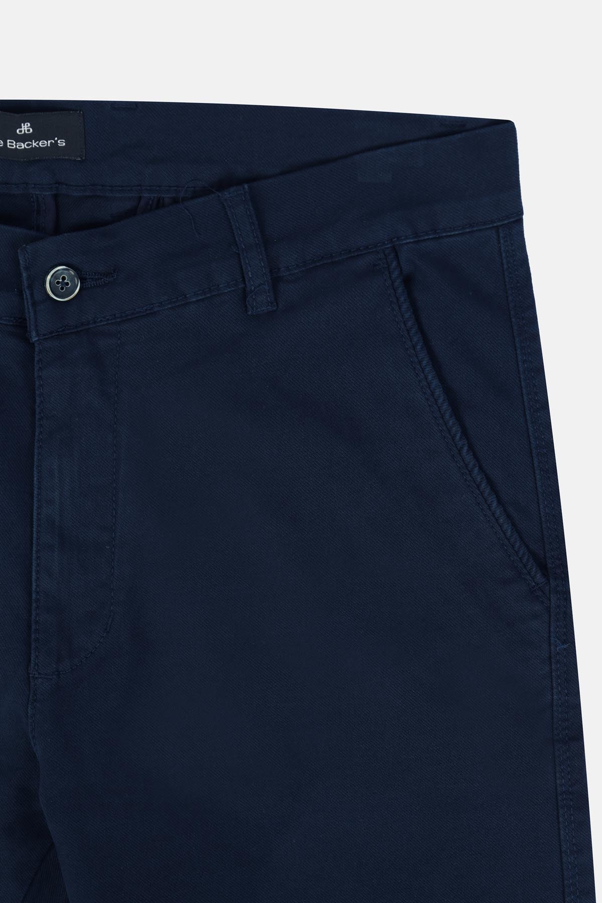 Chino Twill Oxford Blue Slim  Pant