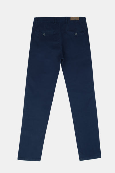 Chino Twill Oxford Blue Slim  Pant