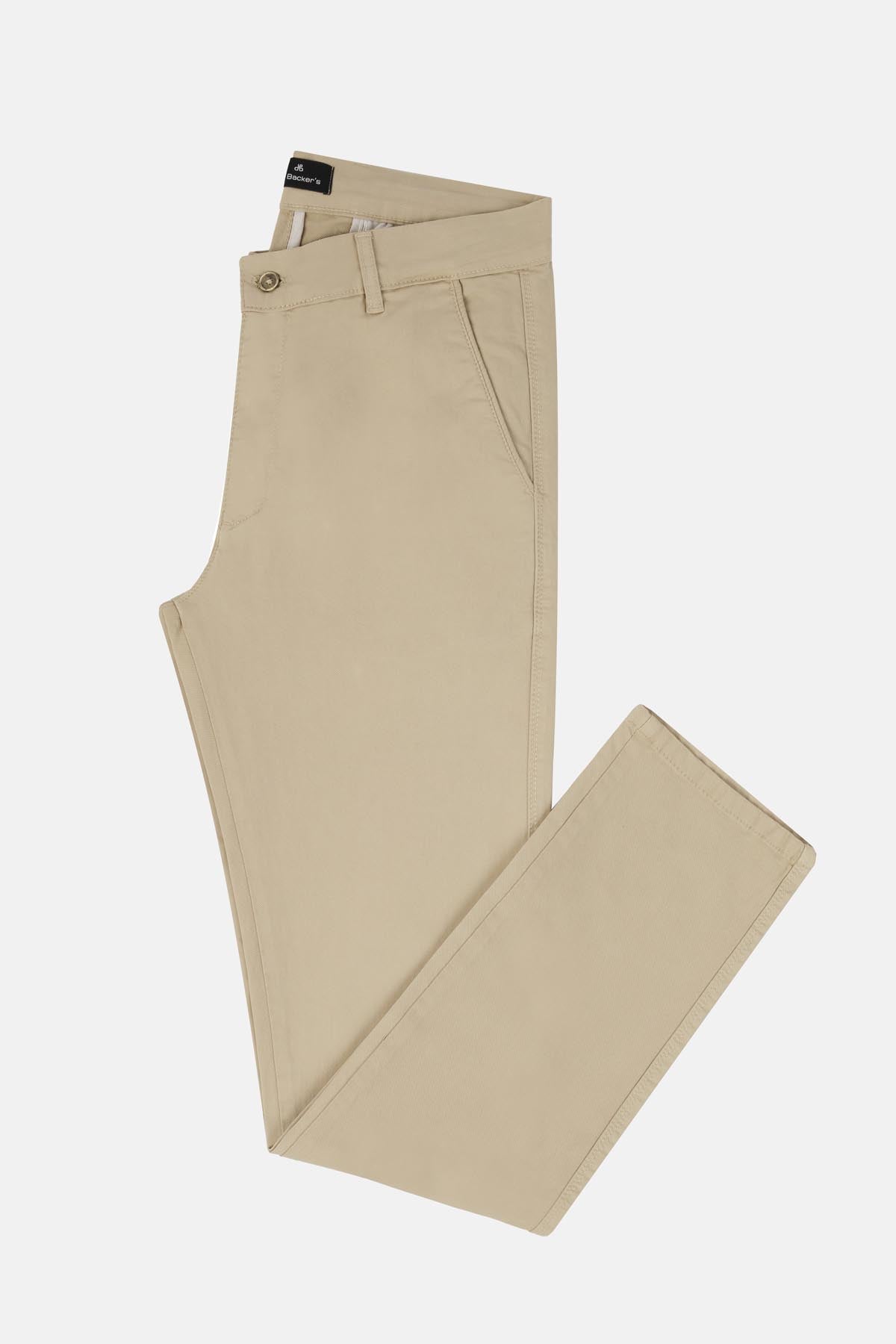 Chino Twill Khaki Slim  Pant