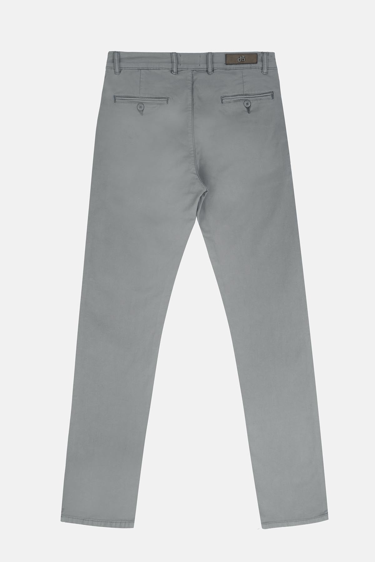 Chino Twill Gray Slim  Pant