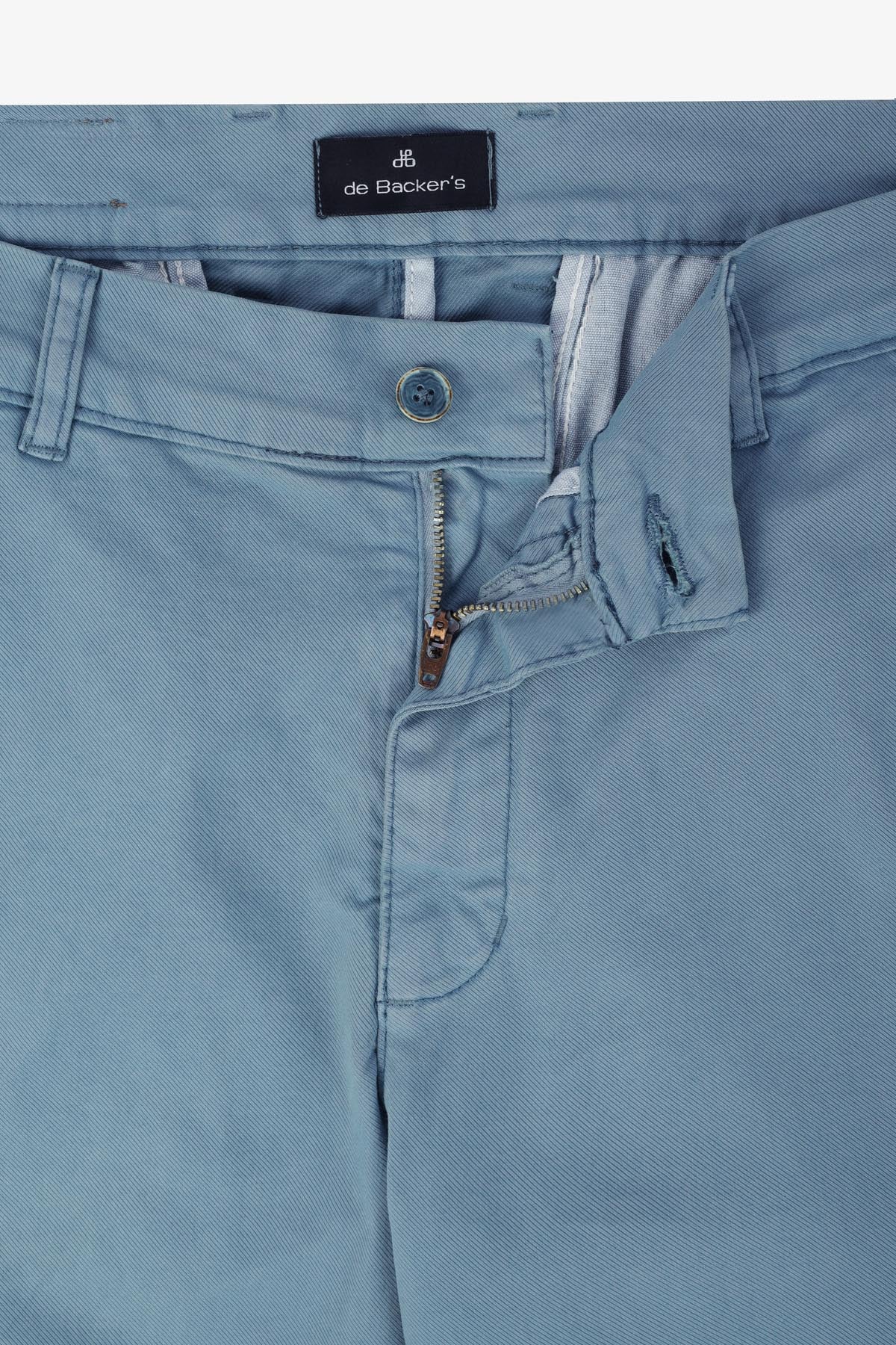 Chino Twill Air Force Blue Slim  Pant - 2