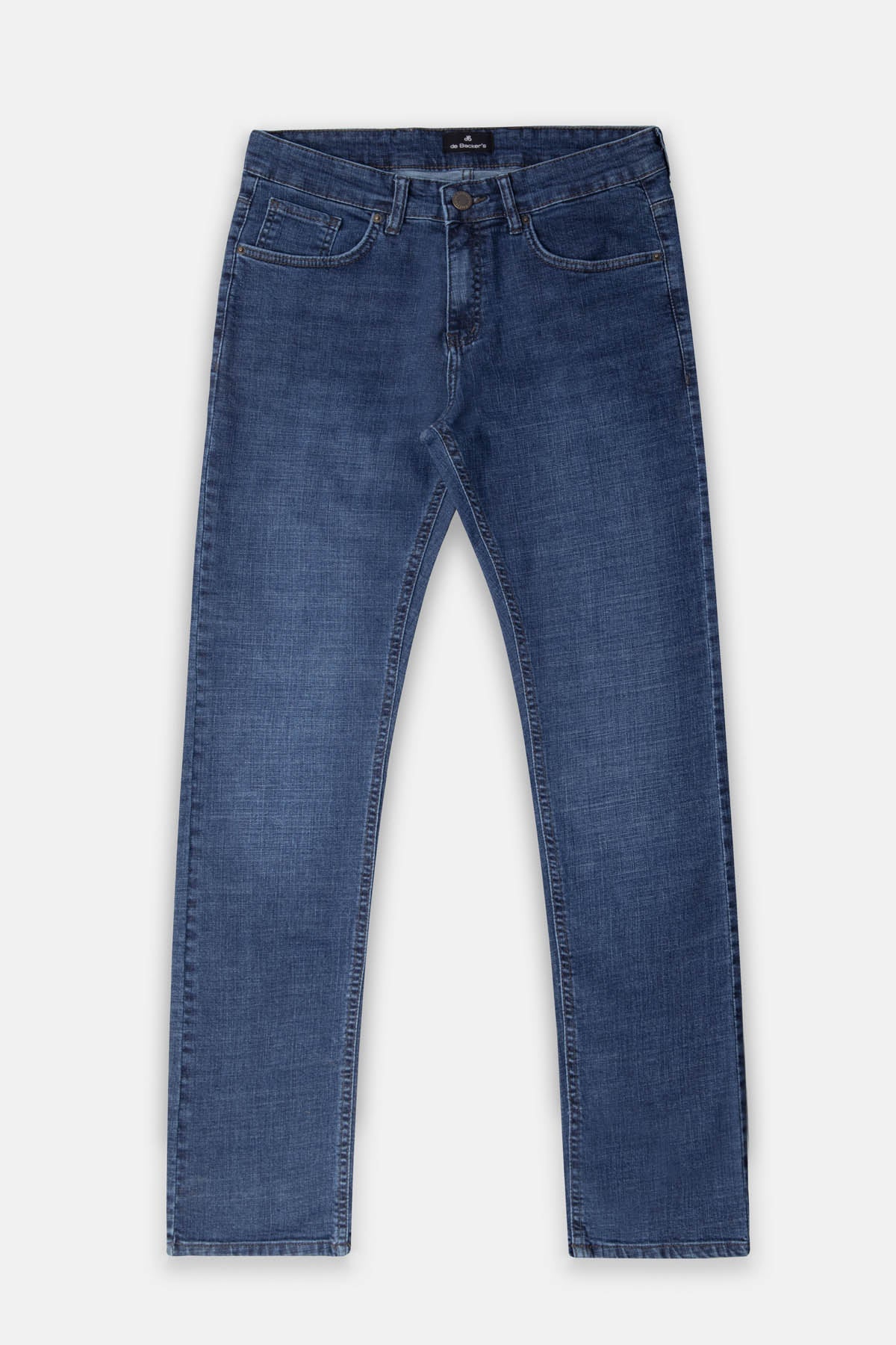 Mid-Washed Jeans