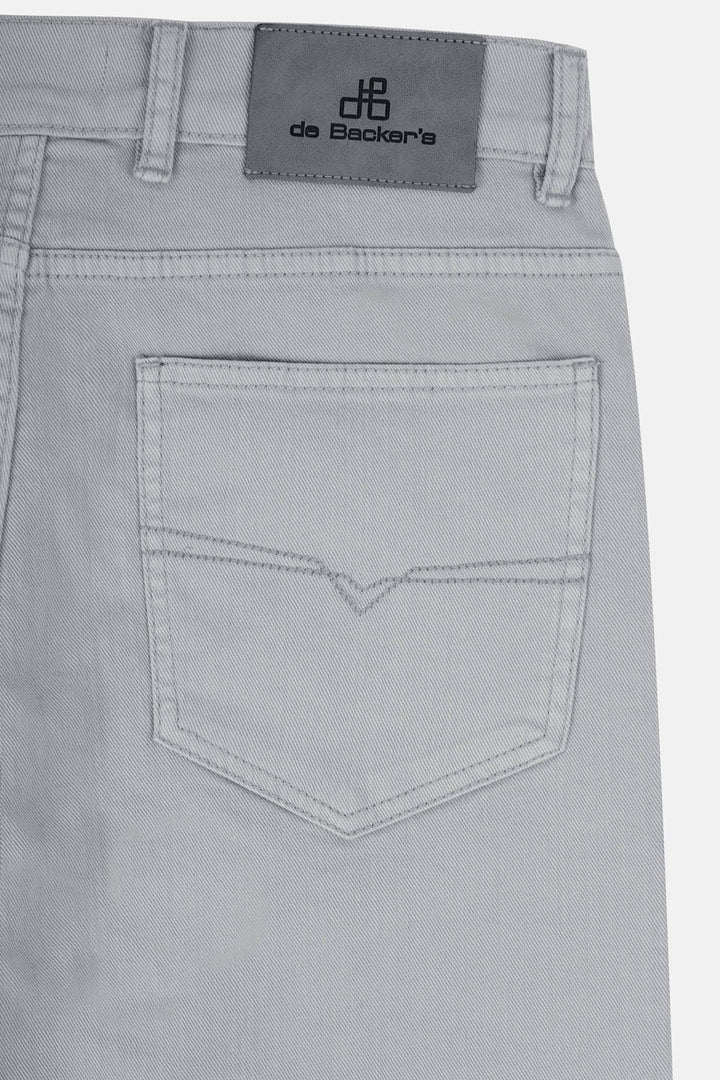 Dyed Light Gray Jeans - 4