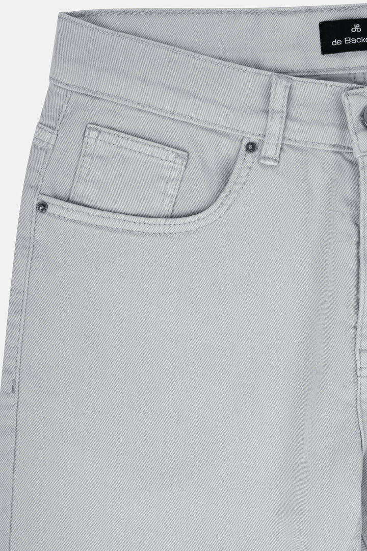 Dyed Light Gray Jeans - 3