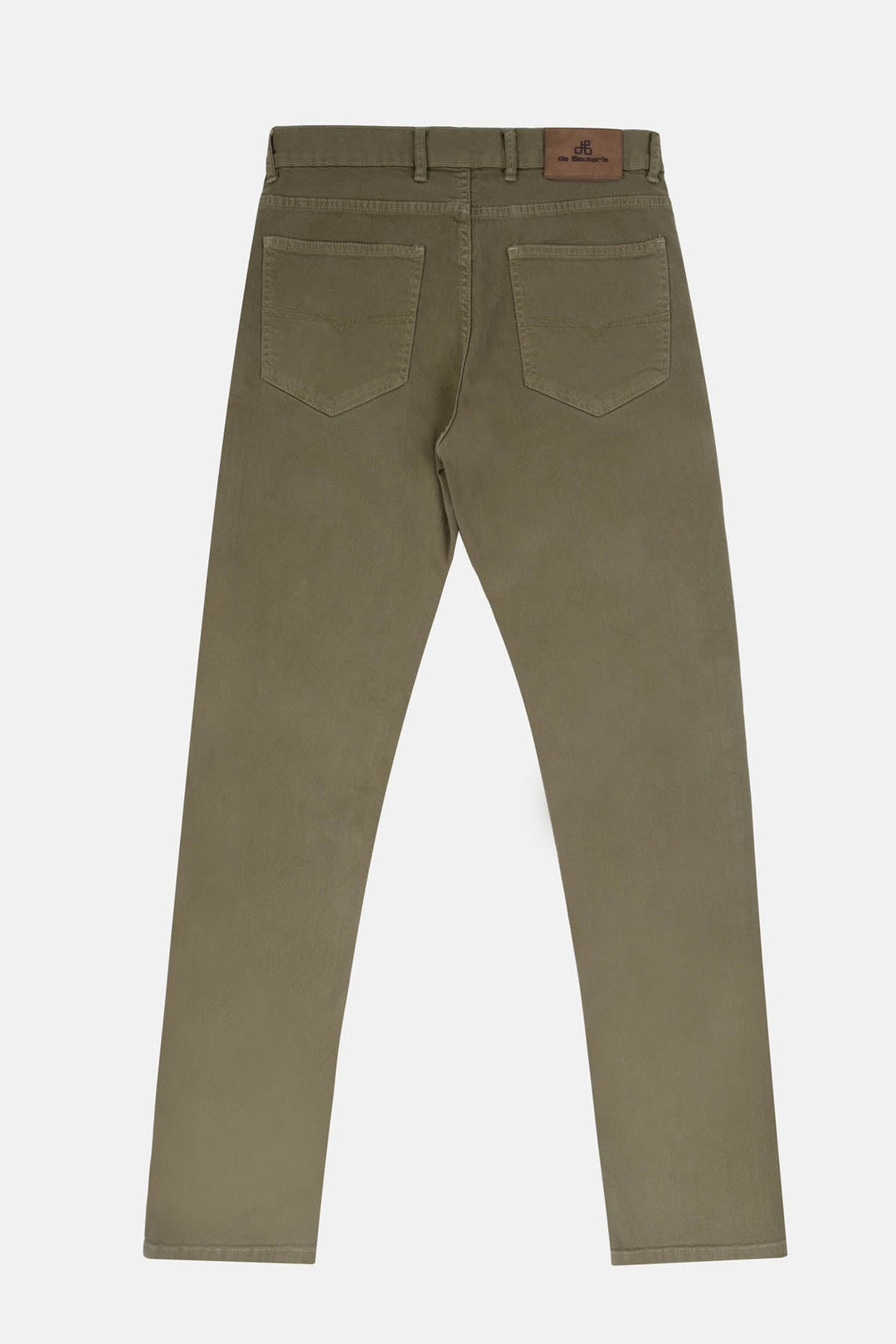 Dyed Dark Beige Jeans - 4