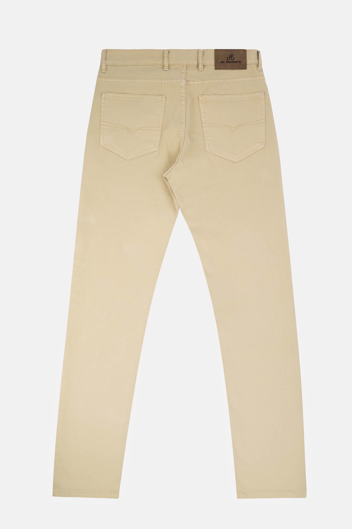 Dyed Dun Beige Jeans