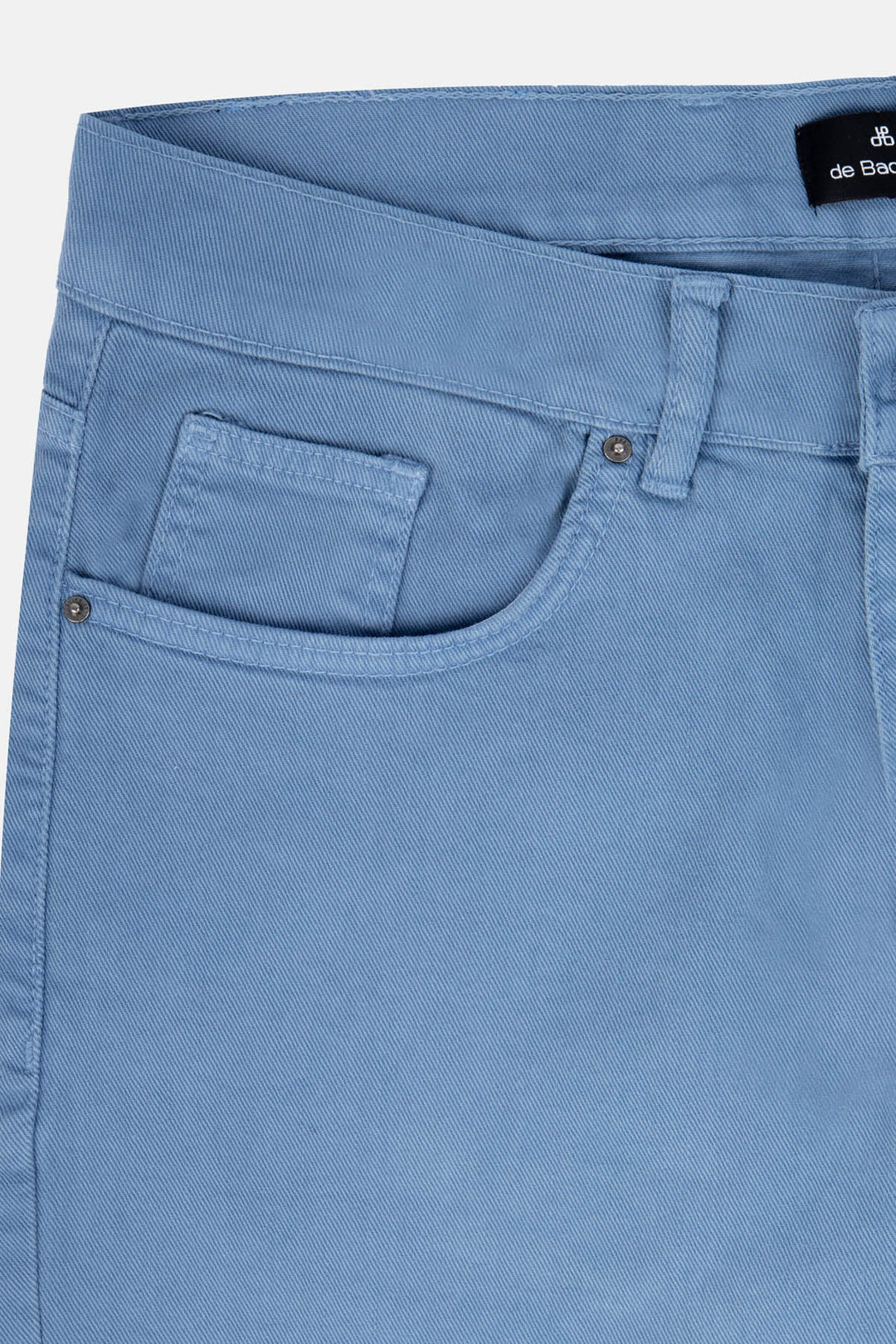 Dyed Faded Blue  Jeans - 3