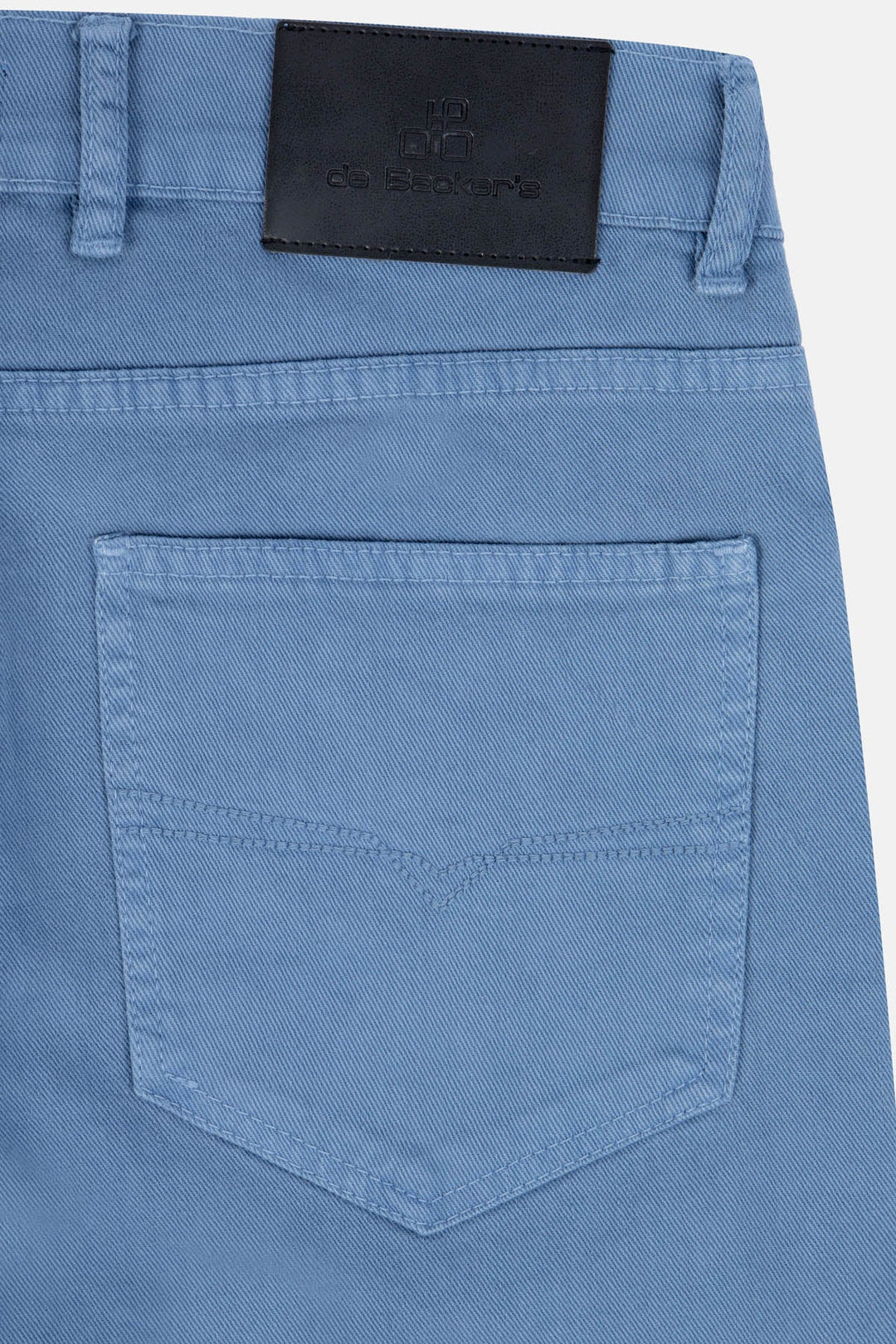 Dyed Faded Blue  Jeans - 4
