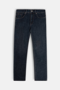 Dark Navy washed Jeans - 1