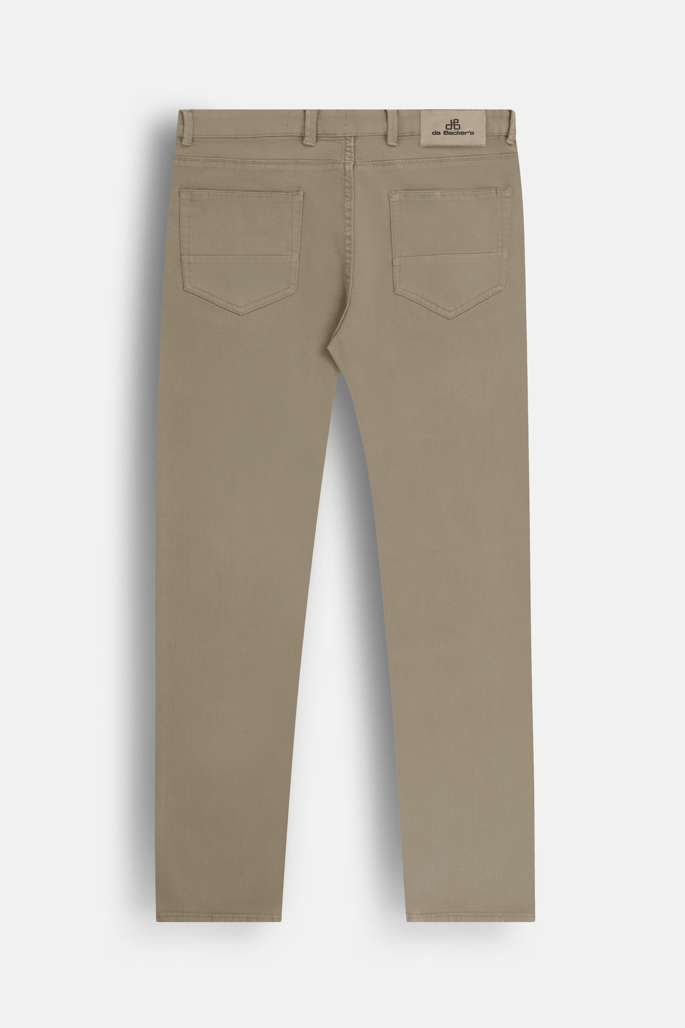 Dark Beige dyed Jeans