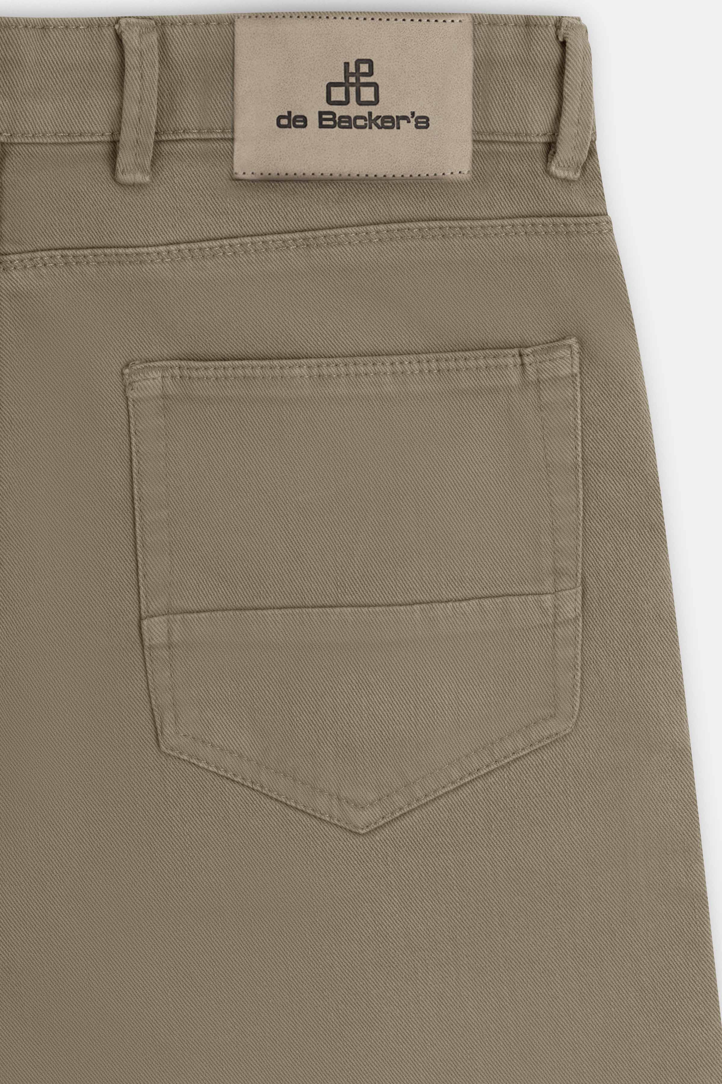 Dark Beige dyed Jeans